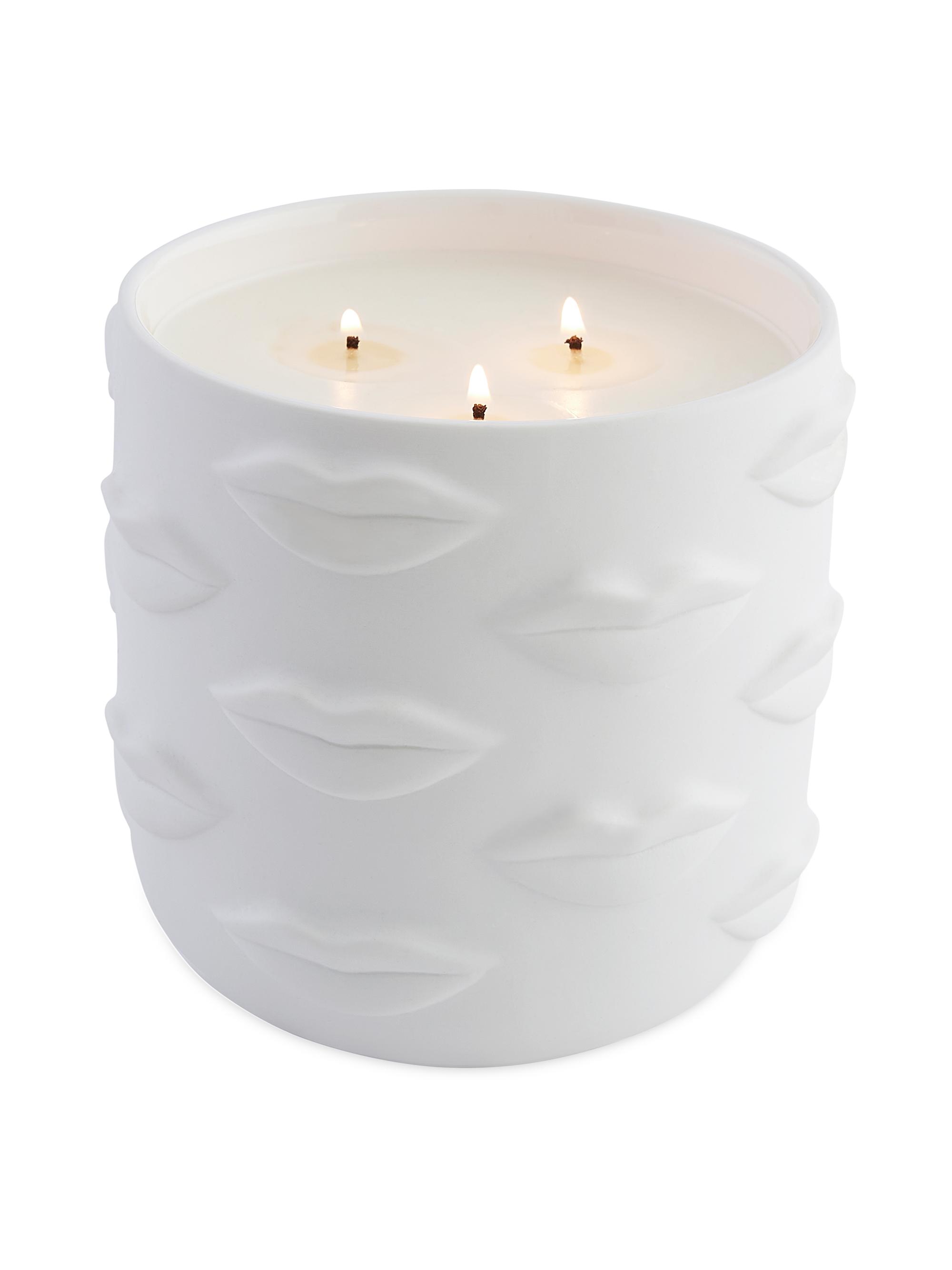 Jonathan Adler Muse Bouche 3-Wick Candle - White