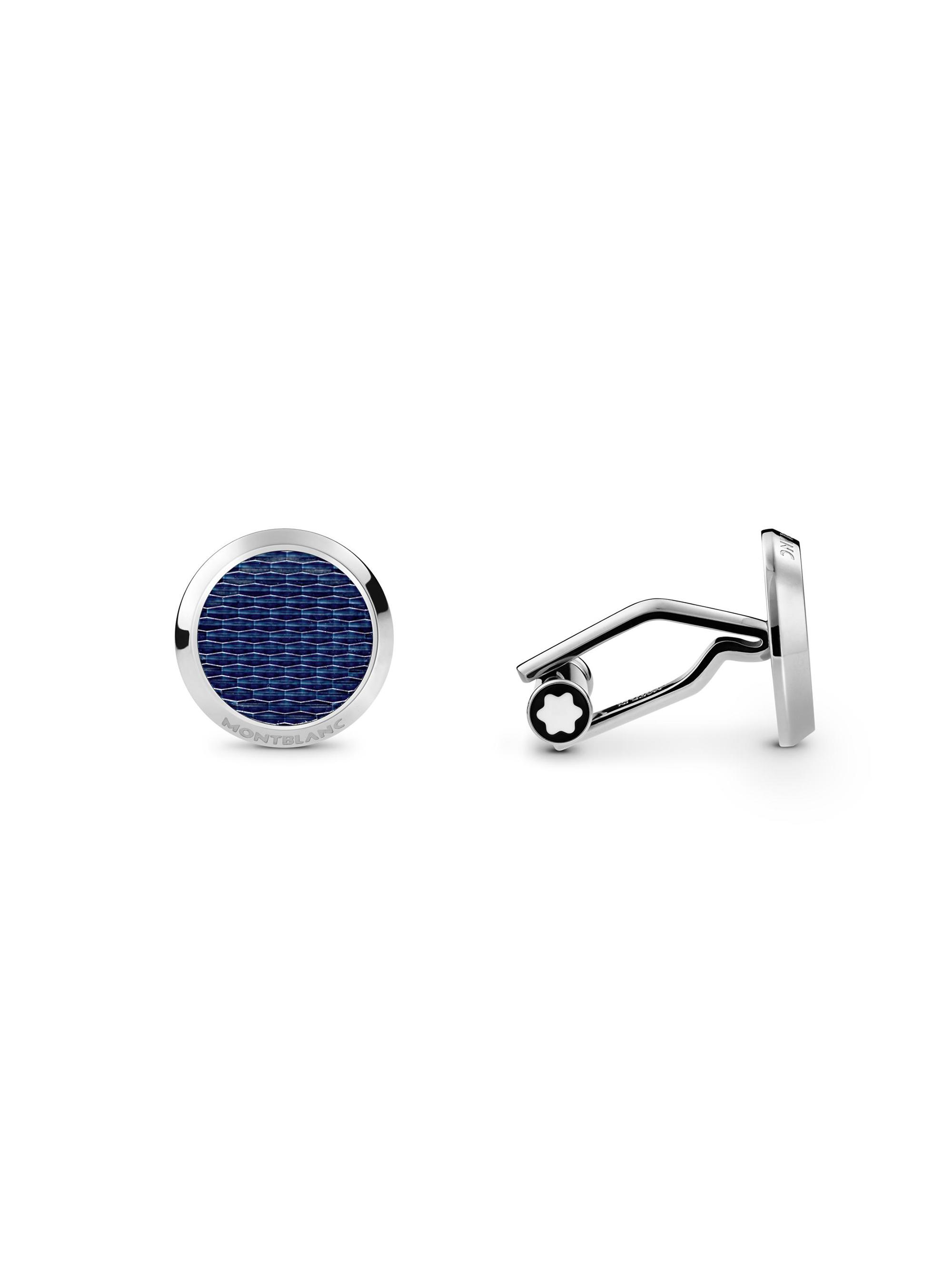 Montblanc Glacier Steel Cufflinks | Saks Fifth Avenue