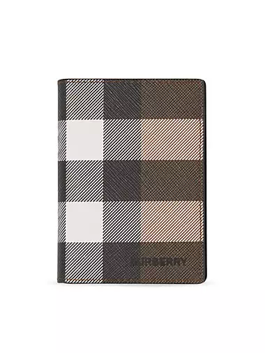 BURBERRY Men's Trifold Wallet, Black (Black 19-3911tcx