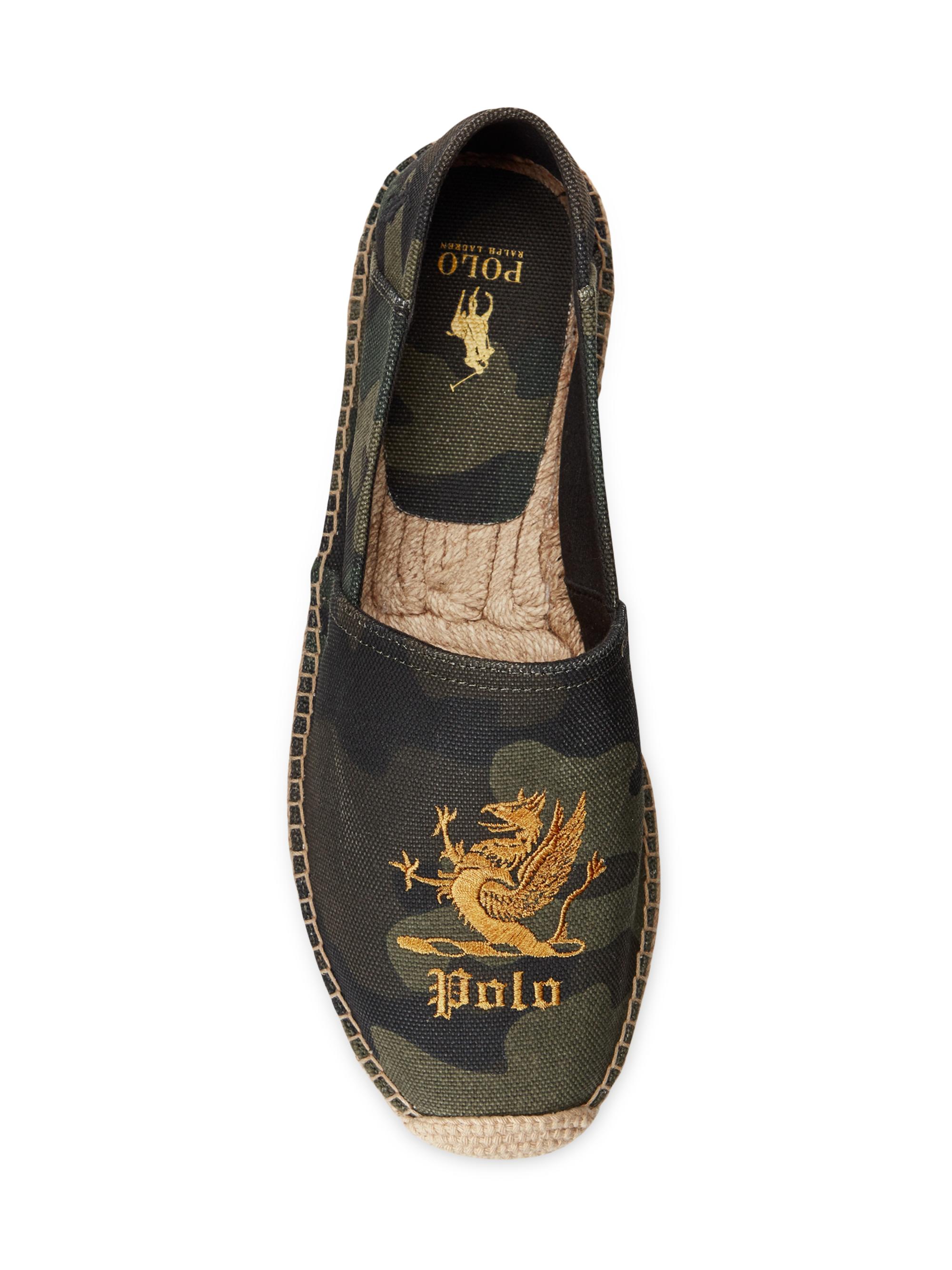 Polo Ralph Lauren Cevio Embroidered Camouflage Espadrilles  display picture 3