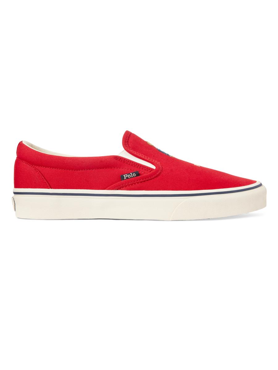 Polo Ralph Lauren Keaton Polo Bear Canvas Sneakers | Saks 