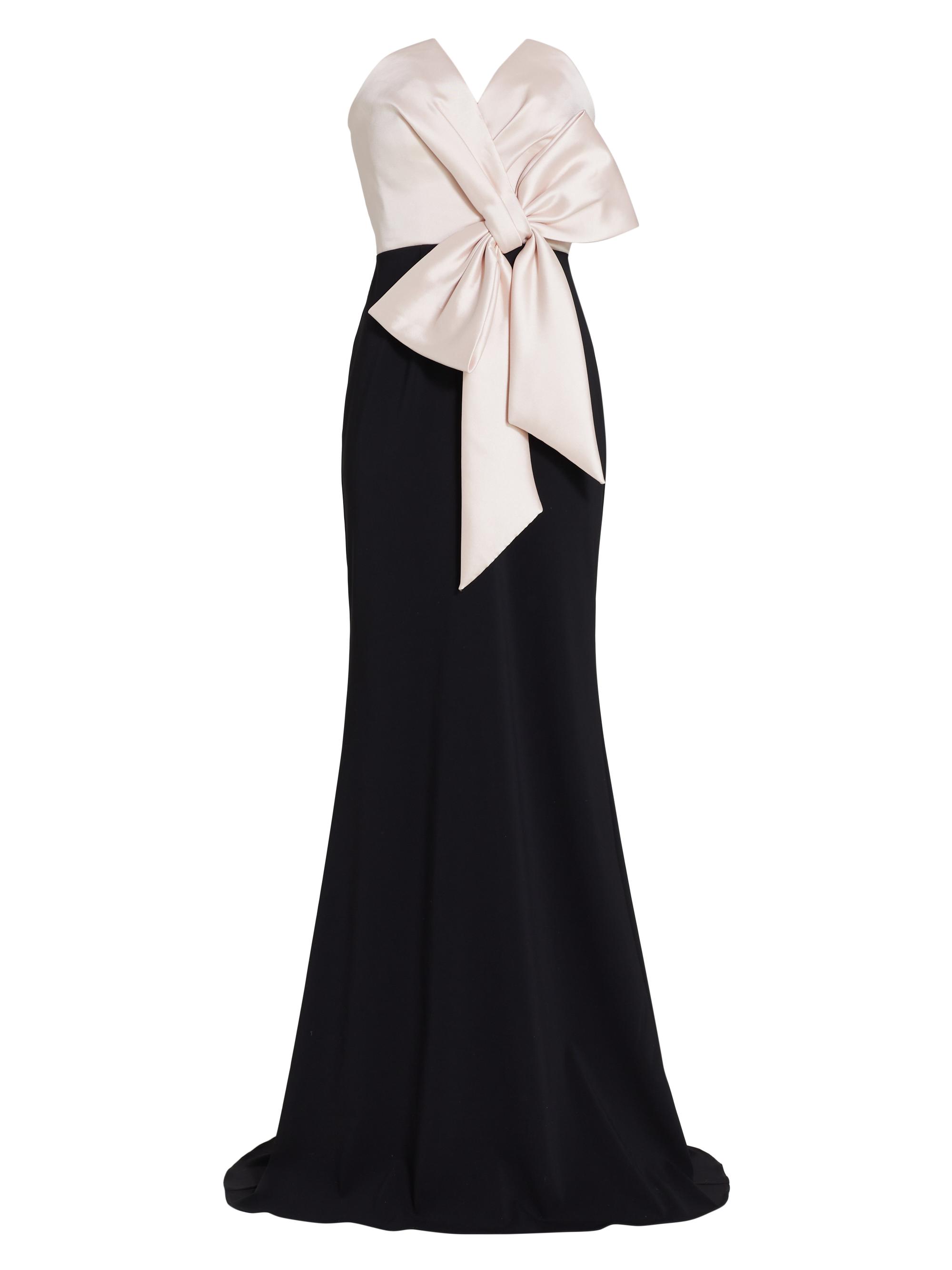 Badgley Mischka Bow Combo Mermaid Gown | Saks Fifth Avenue