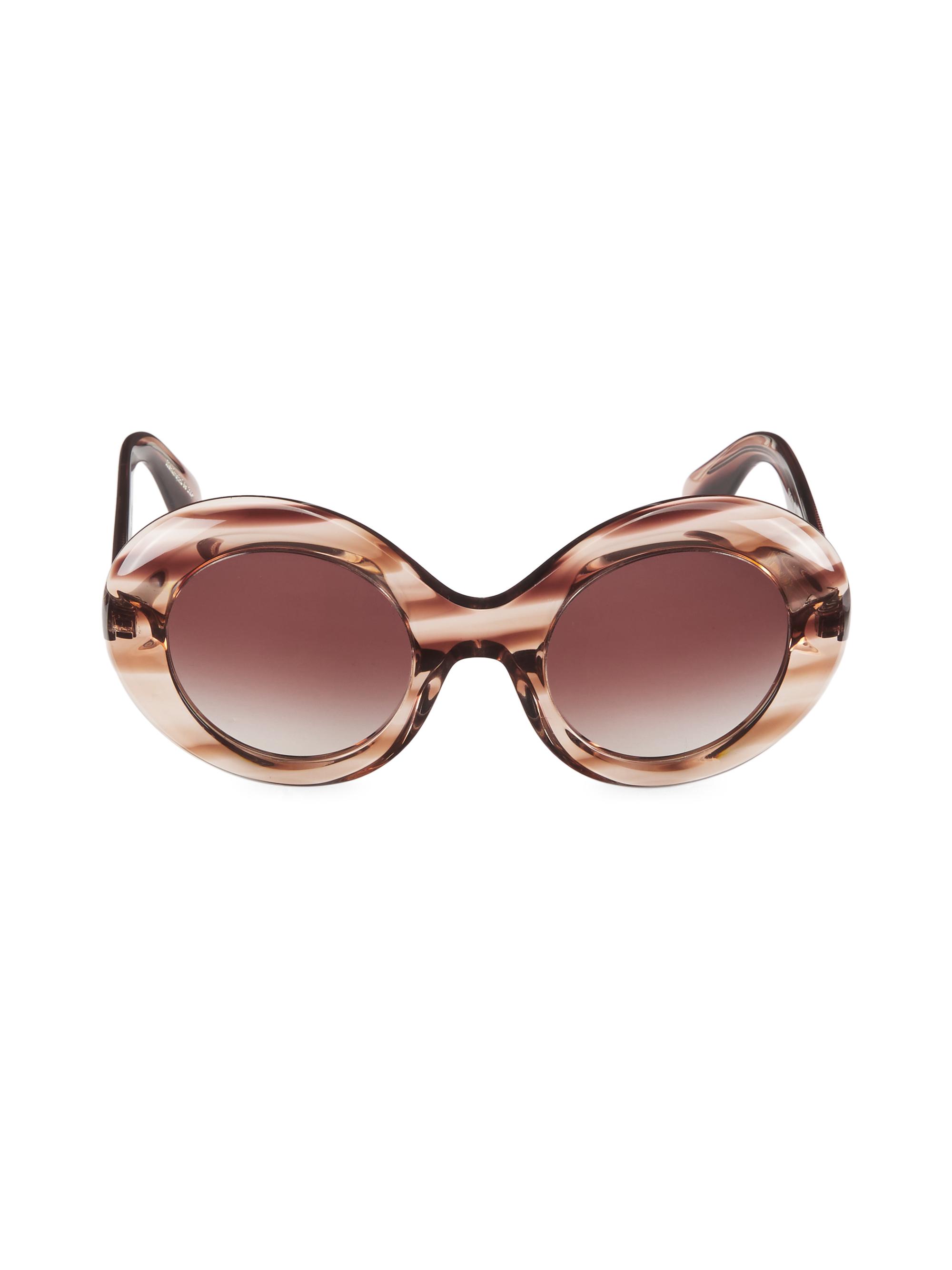 Oliver Peoples Women's Dejeanne 50MM Oval Sunglasses - Black