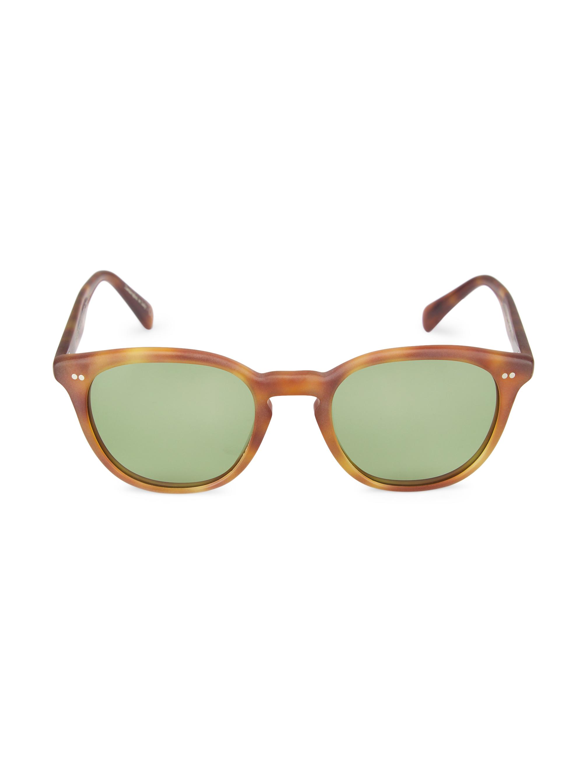 Oliver Peoples Women's Desmon 50MM Pantos Sunglasses - Semi Matte
