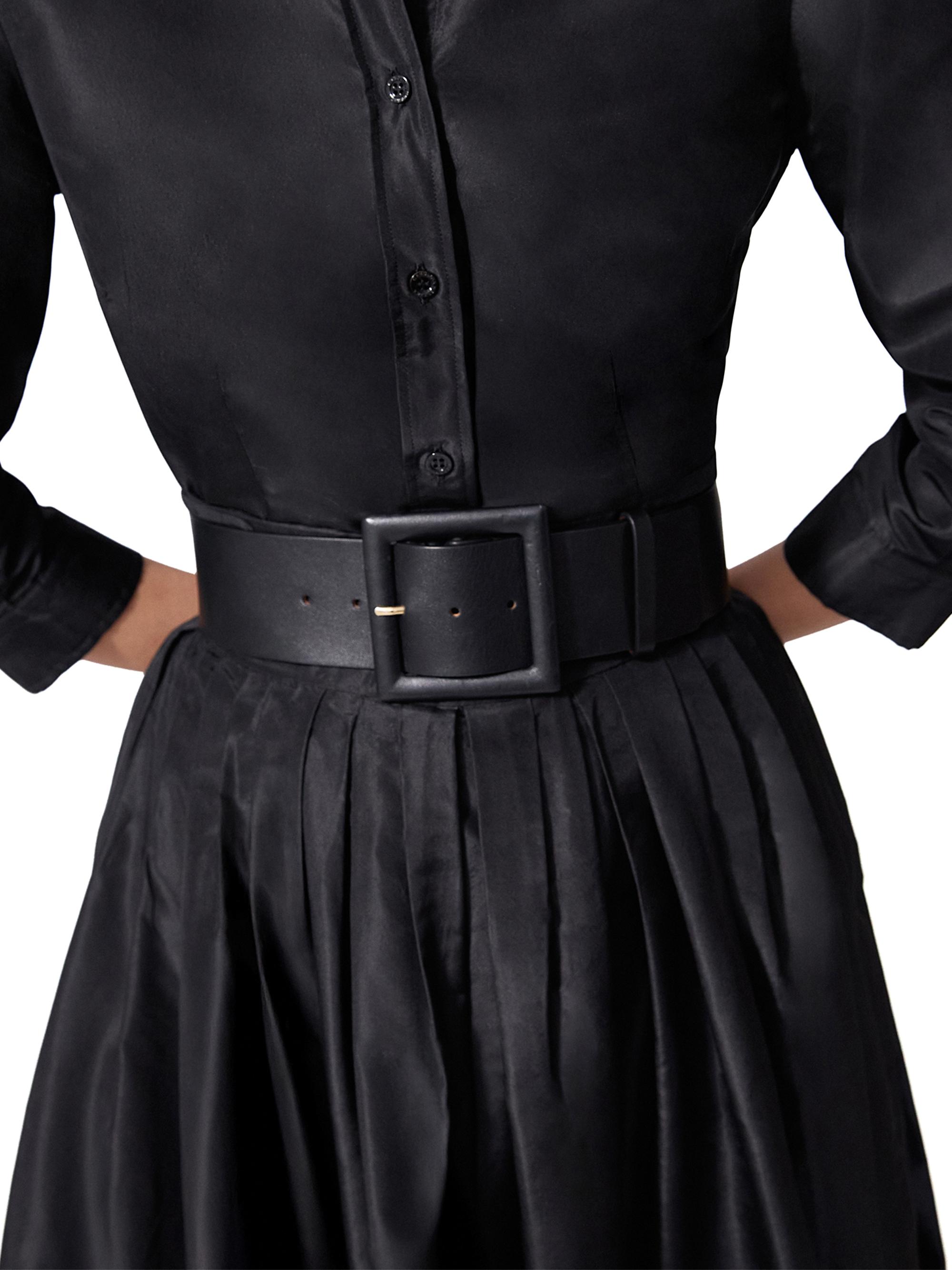 Jupe Mini Plissée En Tulle Noir Carolina Herrera Taille 10 - Pour Soirée/cocktail/mariage - Neuf Avec Défauts