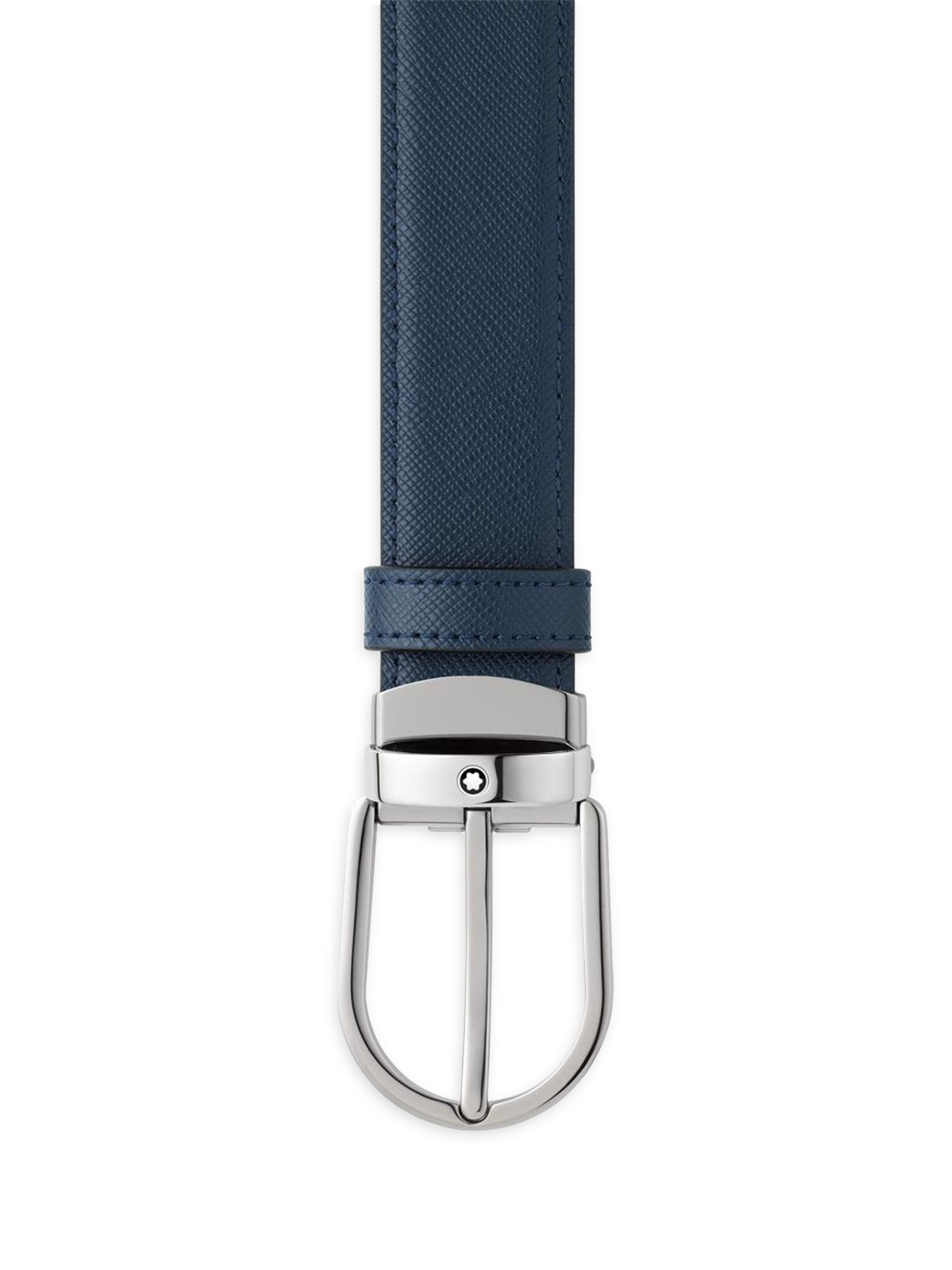 Shop Montblanc Horseshoe Buckle Reversible Leather Belt | Saks  