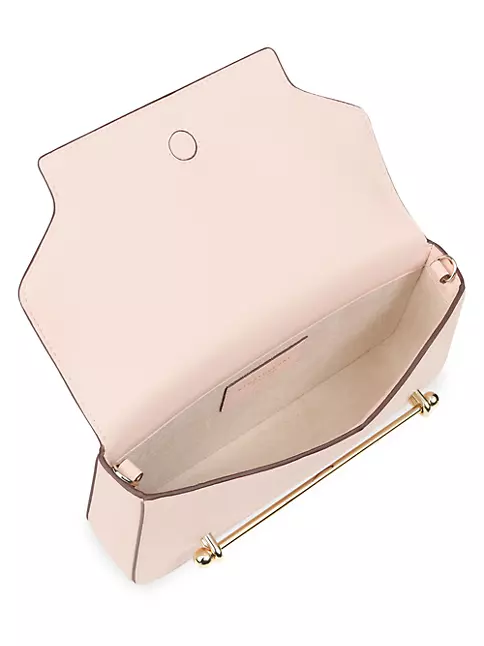 Strathberry East/west Leather Shoulder Bag in Pink