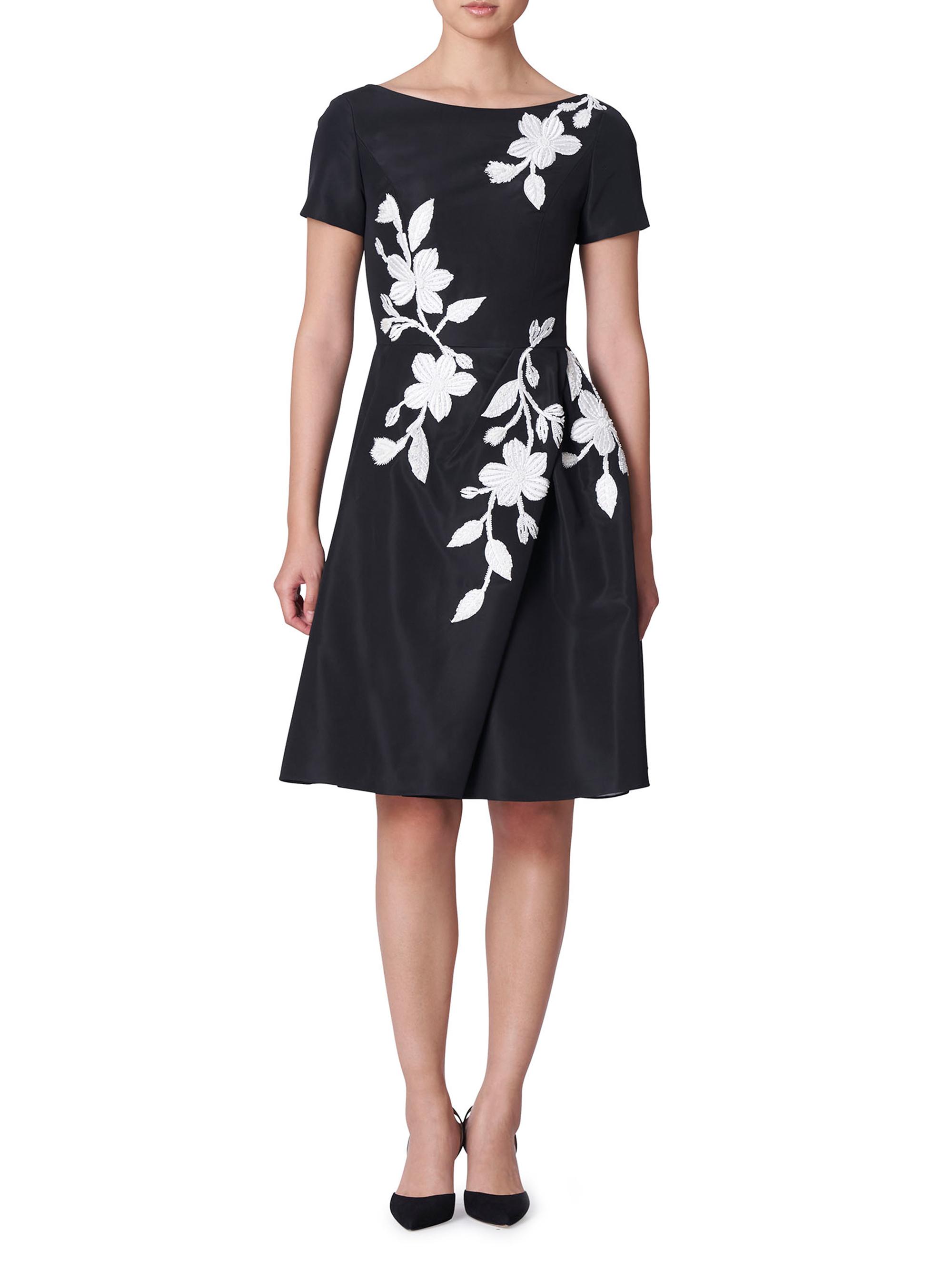 green emerald velvet dress Keita Embroidered Dress Black/Merlot / S main image 0