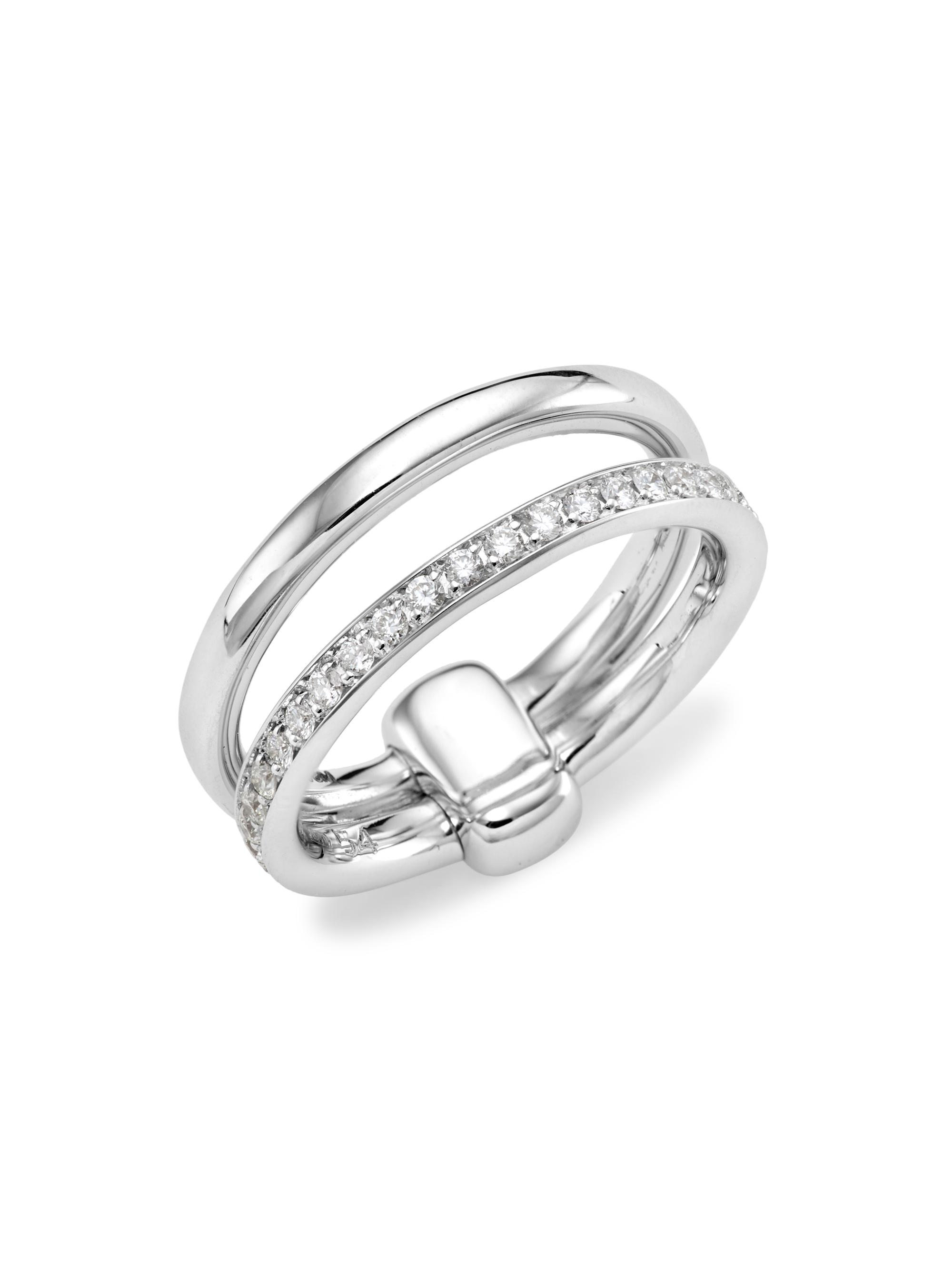 Pomellato Women's Iconica 1K White Gold & Diamond Ring