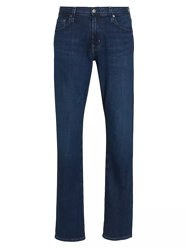 Saks Fifth Jeans Shop | AG Slim-Straight Jeans Everett Stretch Avenue