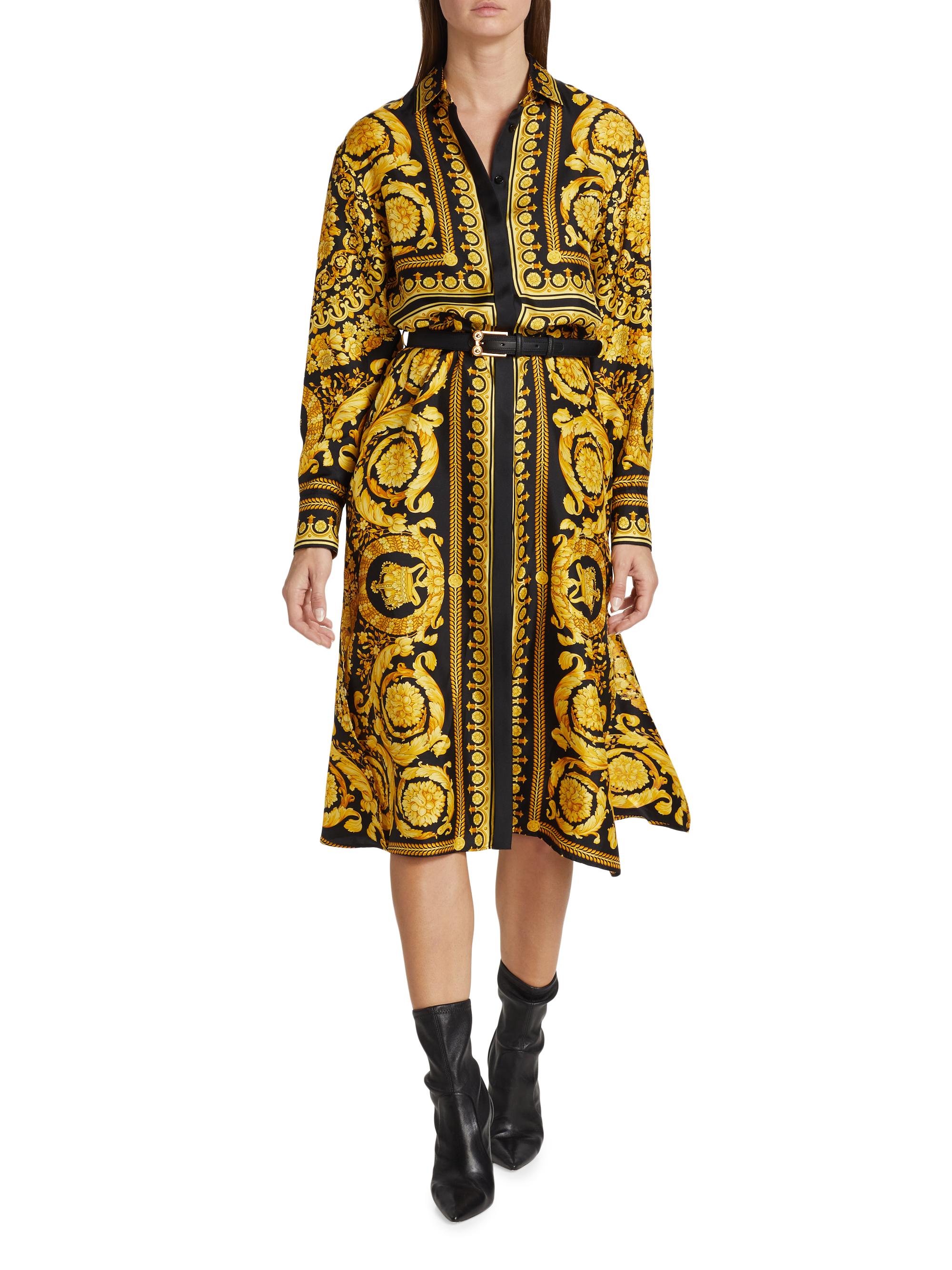 Versace Barocco Dress | Saks Fifth Avenue