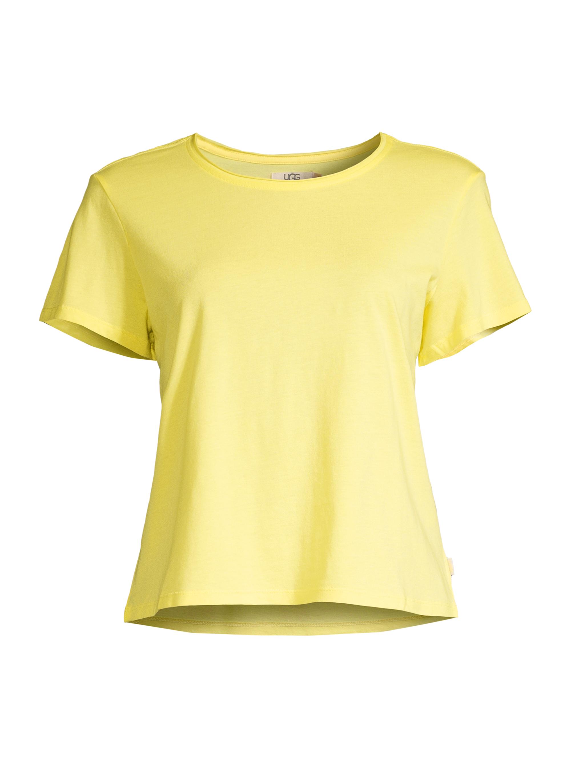 UGG Women's Perline Short Sleeve T-Shirt - Elf In Yellow