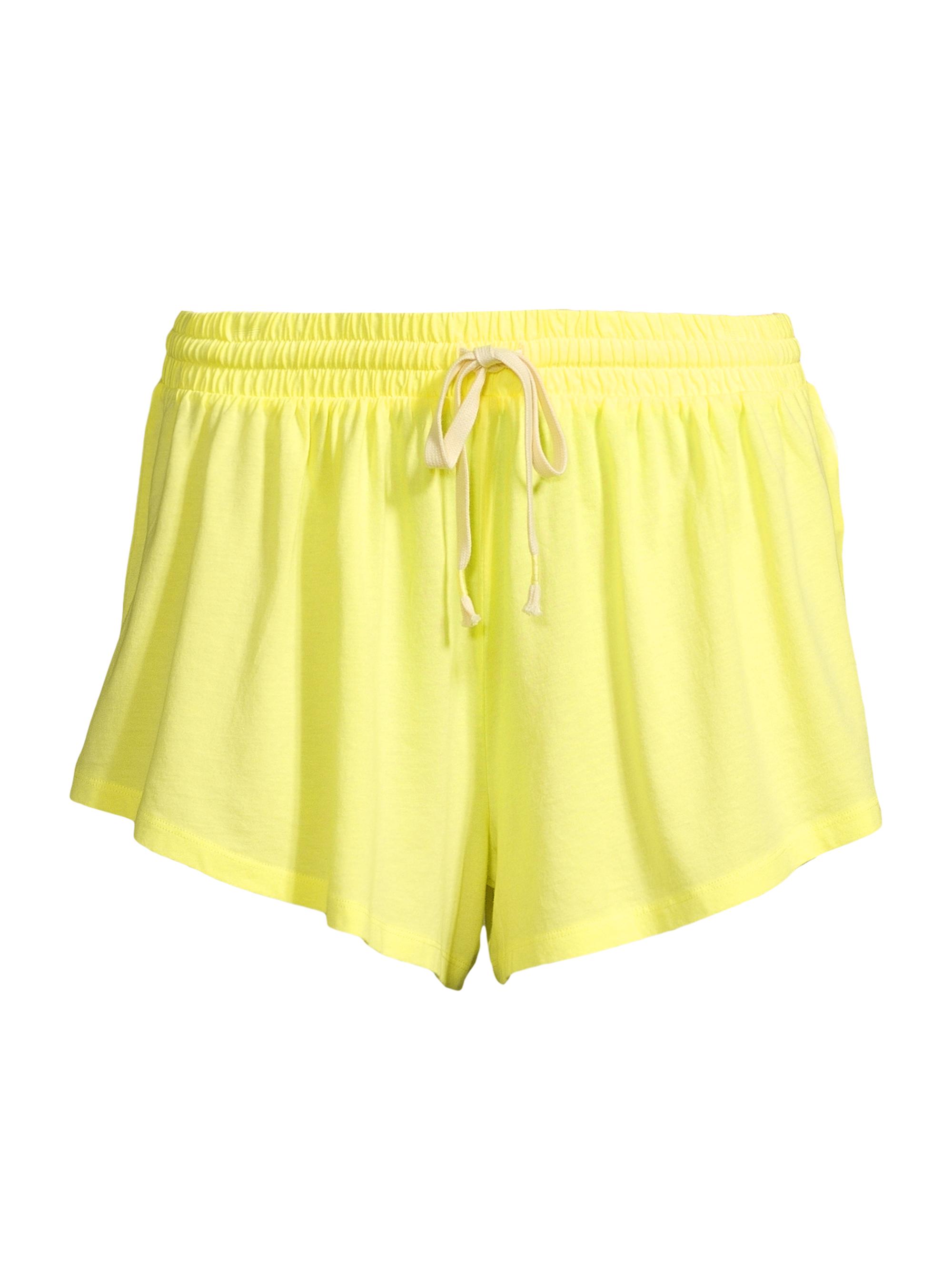 UGG Women's Pamalla Cotton-Blend Lounge Shorts - Elfin Yellow