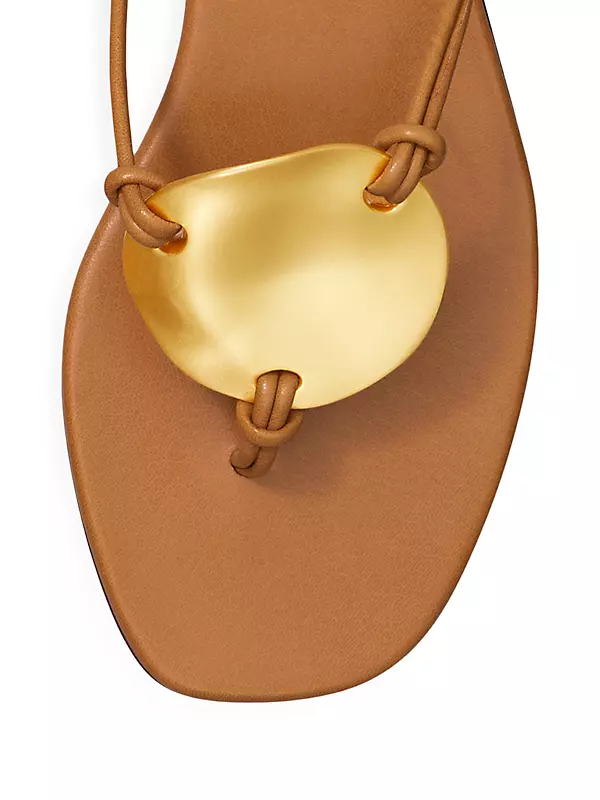 Patos Leather Sandals