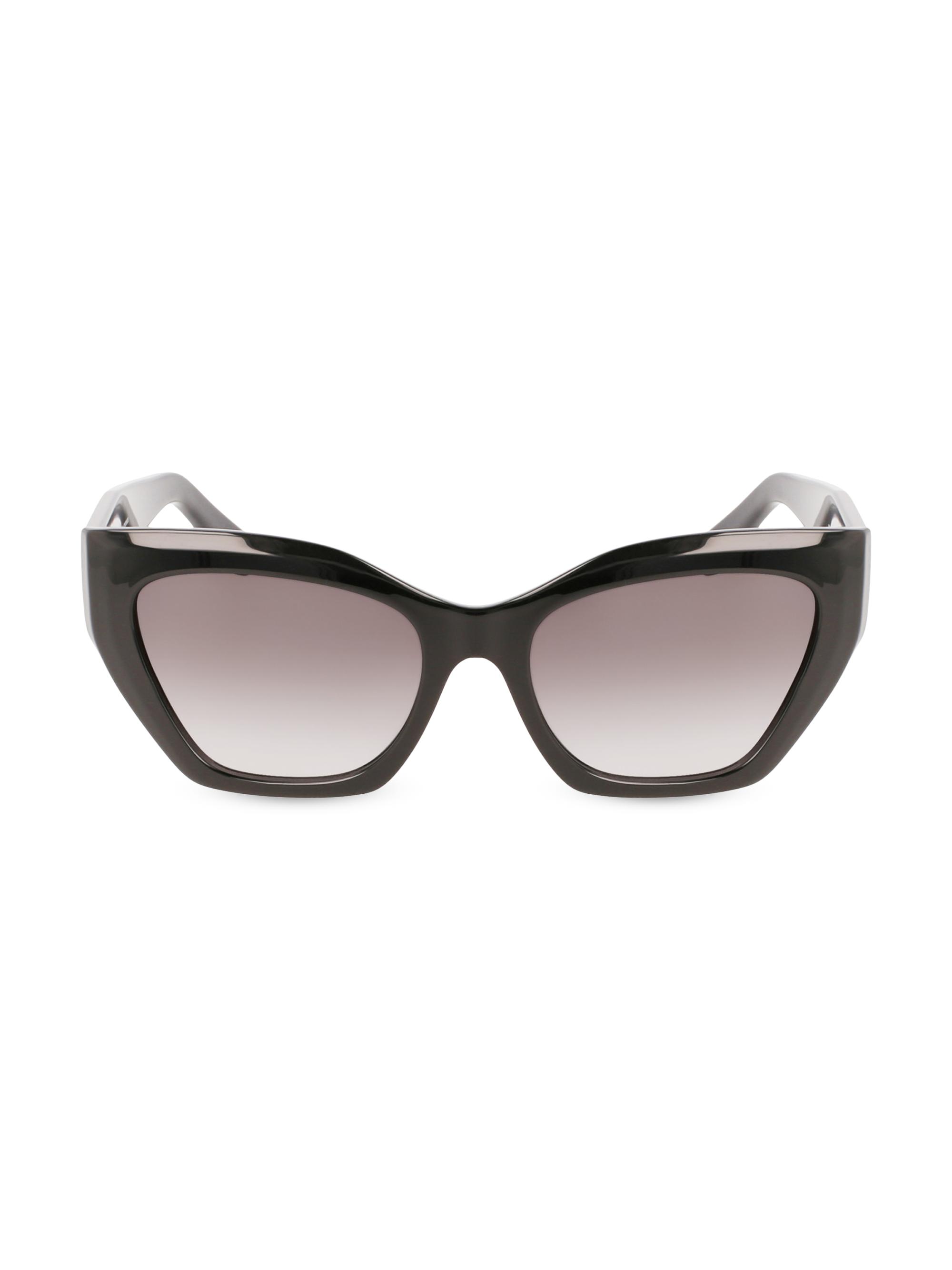 FERRAGAMO Women's 54MM Cat-Eye Sunglasses - Black