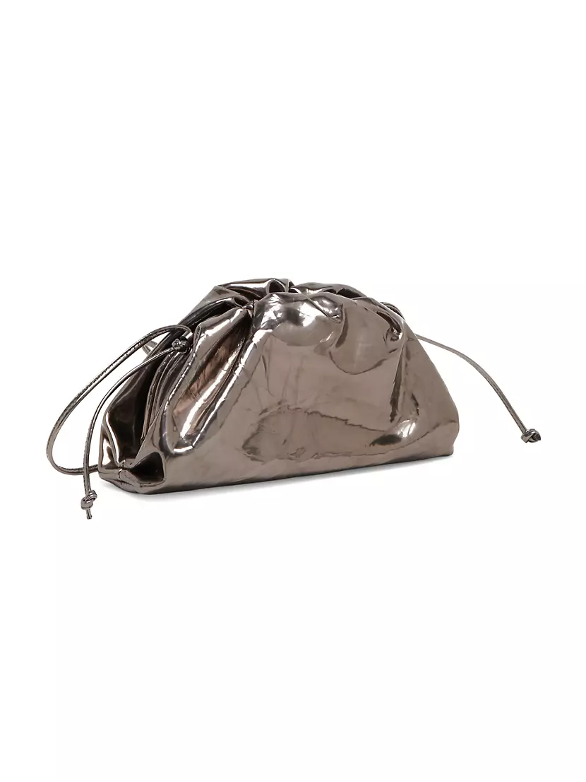 Bottega Veneta Metallic The Pouch - Metallic Clutches, Handbags - BOT219778