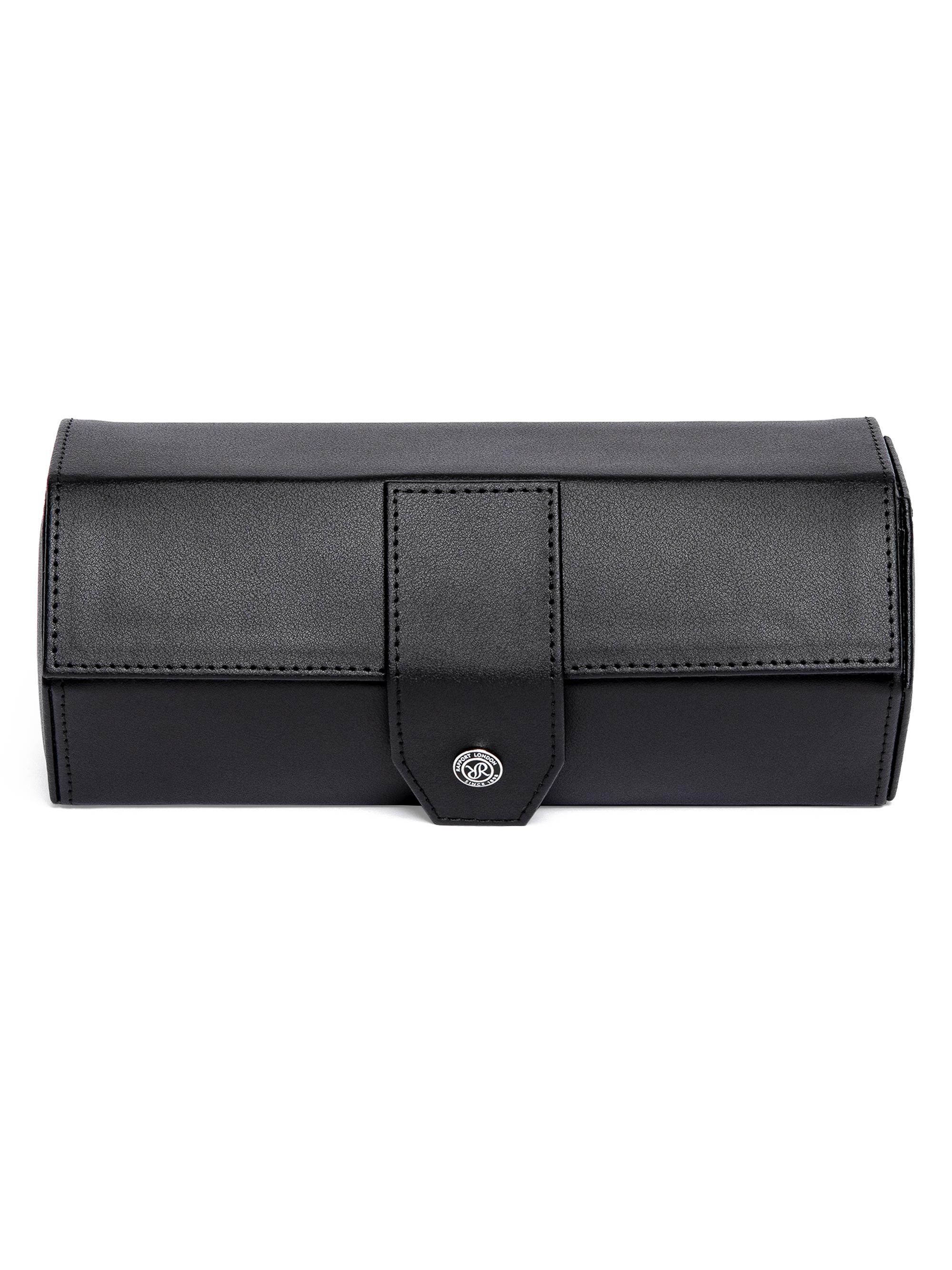 Rapport London Women's Heritage Lacquered Wood Five Watch Box - Ebony