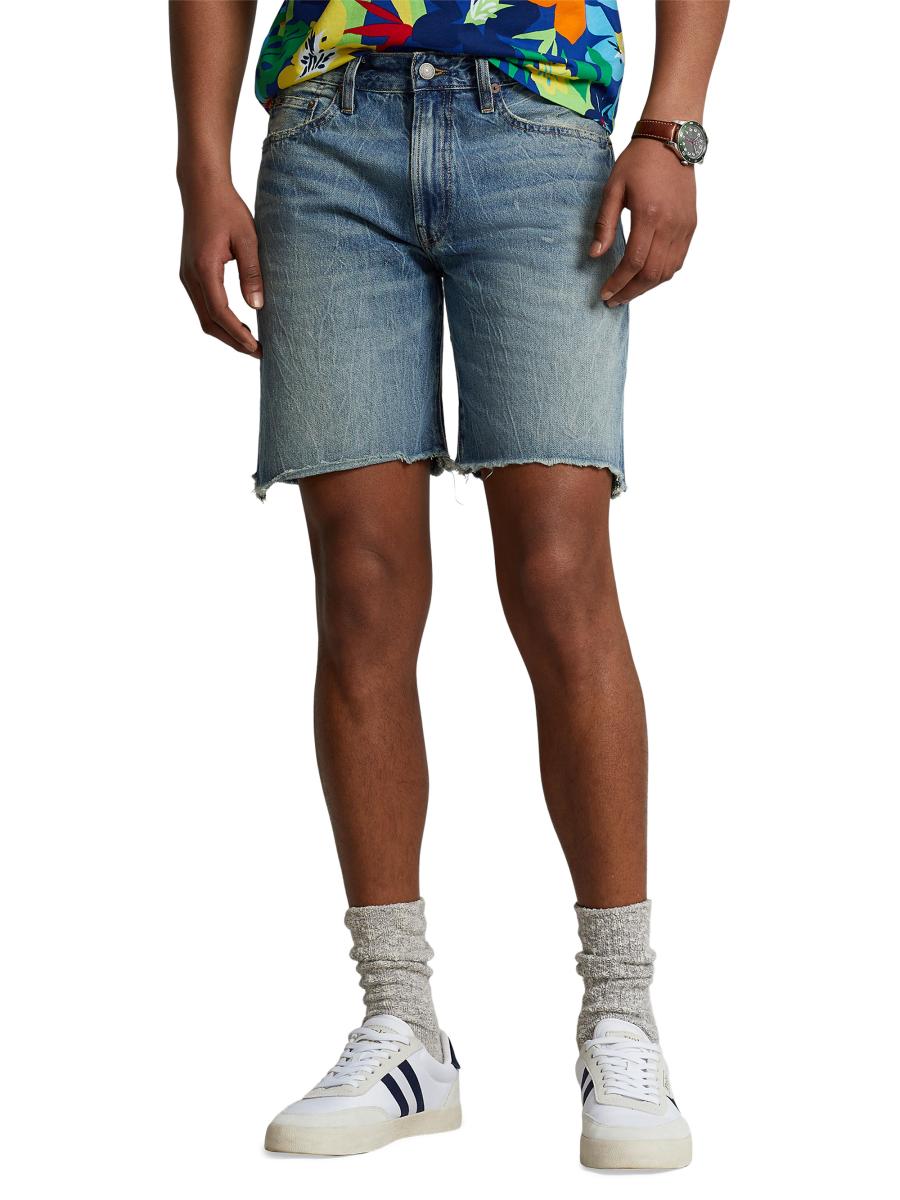 新品 24SS POLO RALPH LAUREN DENIM SHORTS Polo Ralph Lauren Cut-Off Denim Shorts | Saks Fifth Avenue