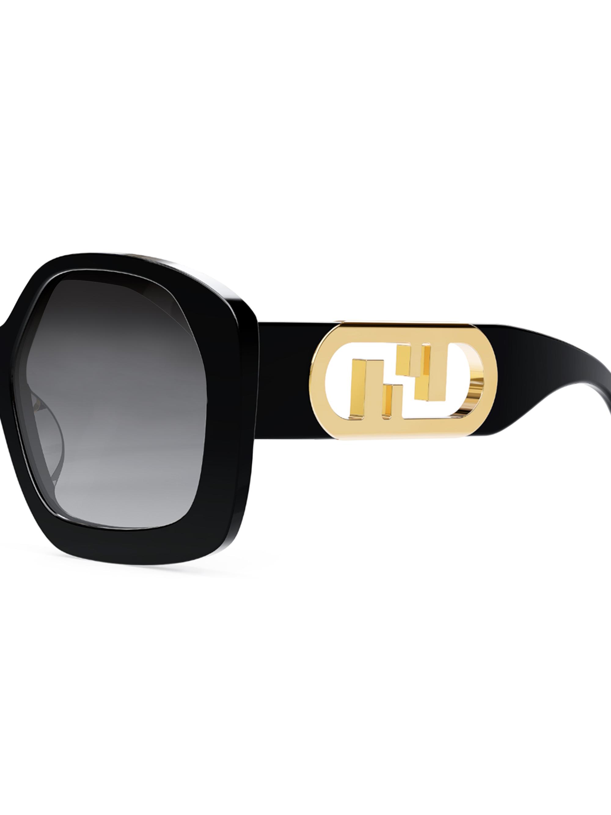 Fendi O'Lock 54MM Square Sunglasses | Saks Fifth Avenue