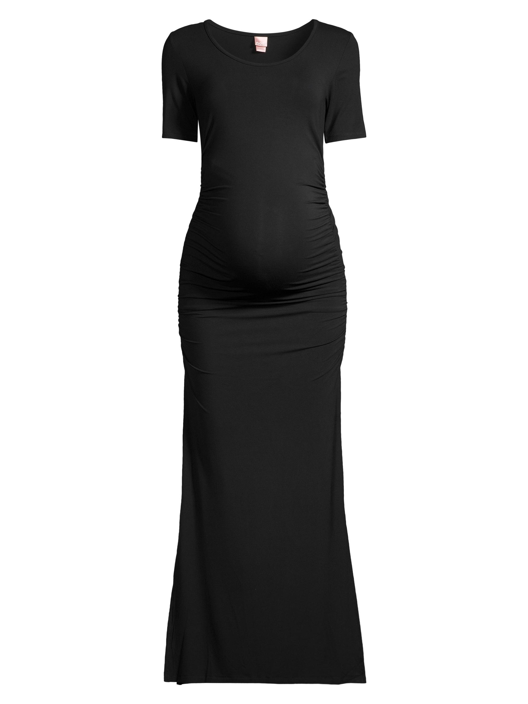 Nom Maternity Women's Hugo Jersey Maternity Maxi Dress - Black