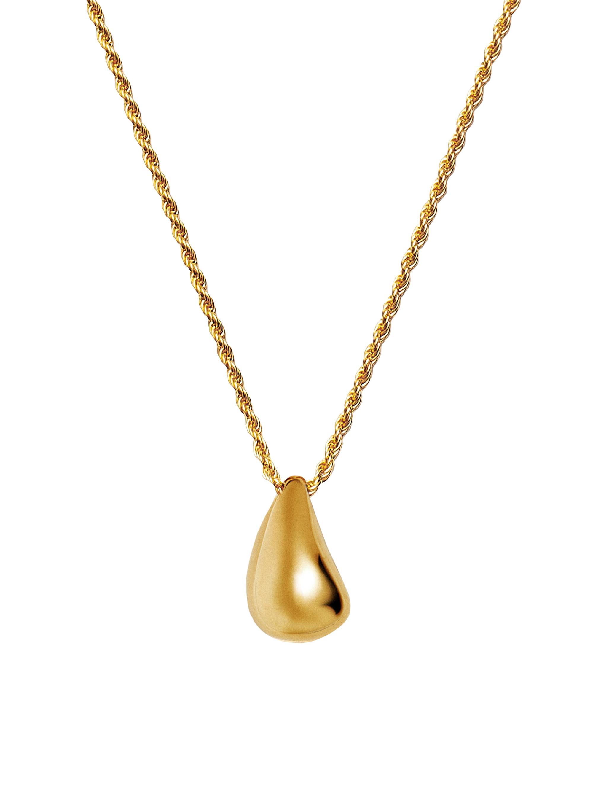 Missoma Women's Savi x  18K-Yellow-Gold Vermeil Organic Droplet Pendant Necklace - Gold