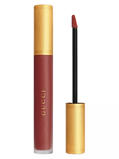 Shop Gucci Rouge À Lèvres Liquid Matte Lipstick