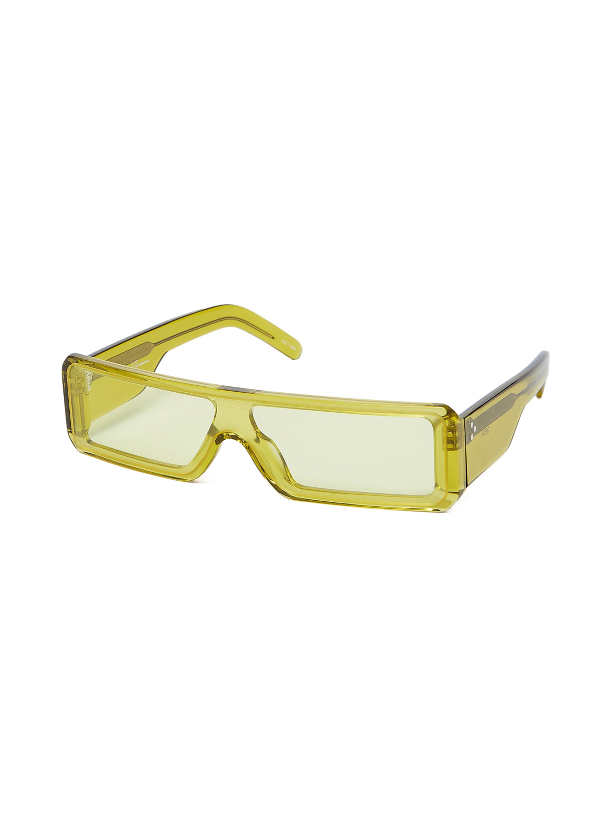Rick Owens Men's Gethshades Sunglasses - Yellow