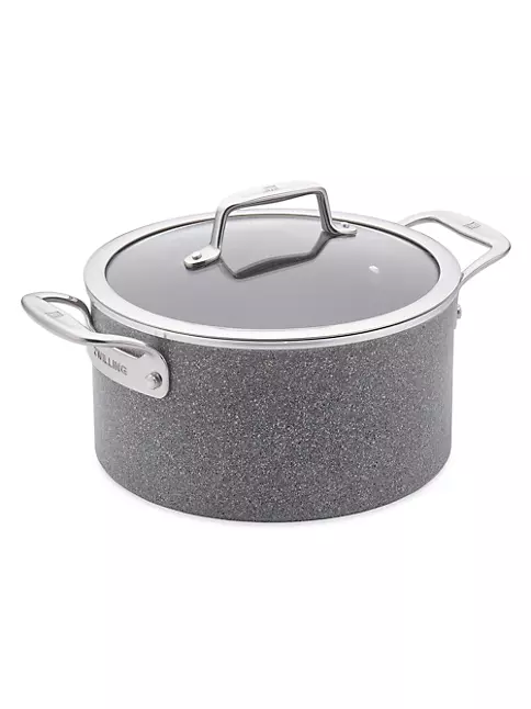 Gray 3-Quart Aluminum Sauce Pan with Lid