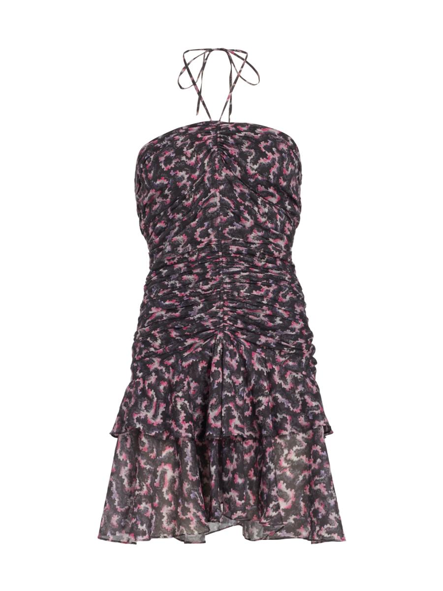 Isabel Marant Étoile Ilanka Ruched Halter Dress | Saks Fifth