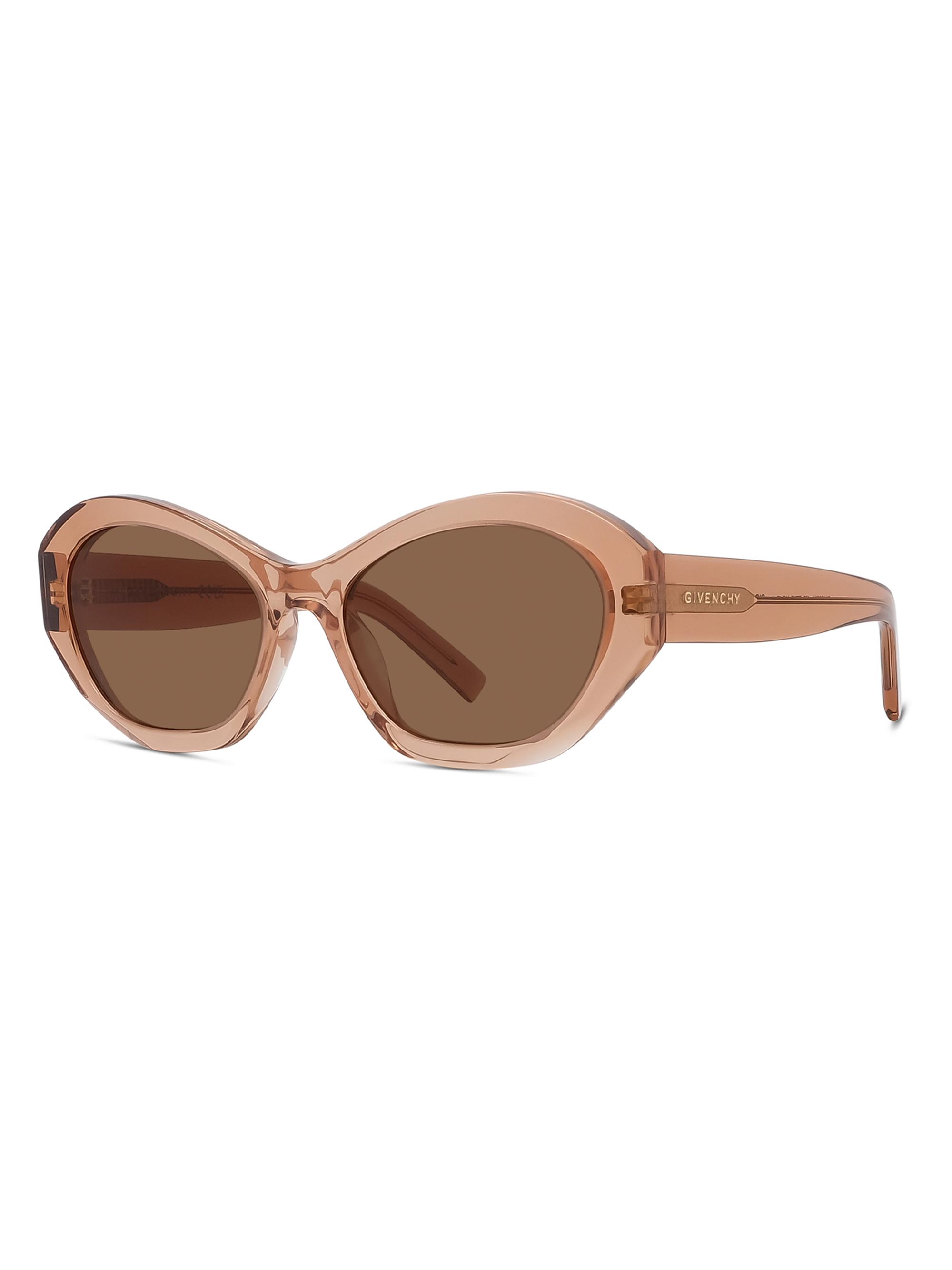 Givenchy Women's 57MM Cat-Eye Sunglasses - Transparent Rust Brown