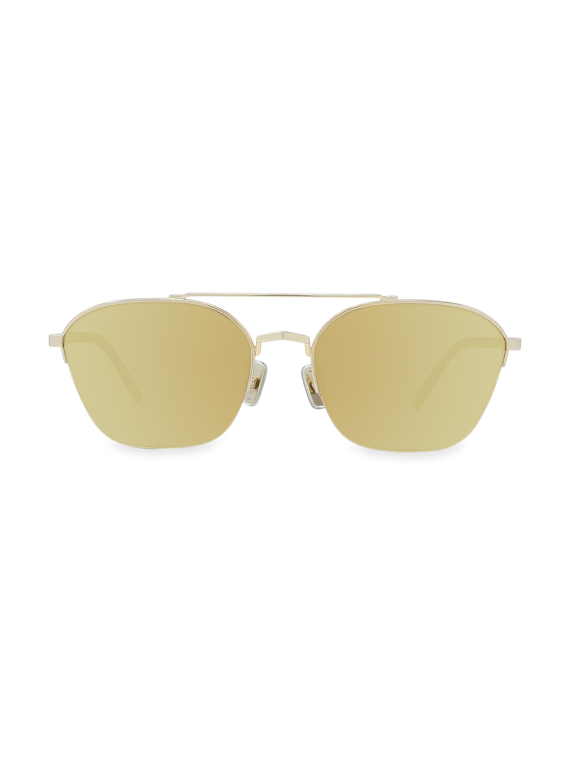 Givenchy Women's 57MM Aviator Sunglasses - Gold | Thumbnail 6