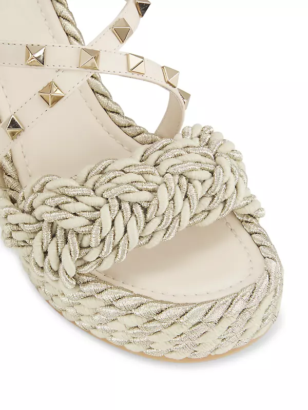 Ravel Espadrille Shoes Leather in White