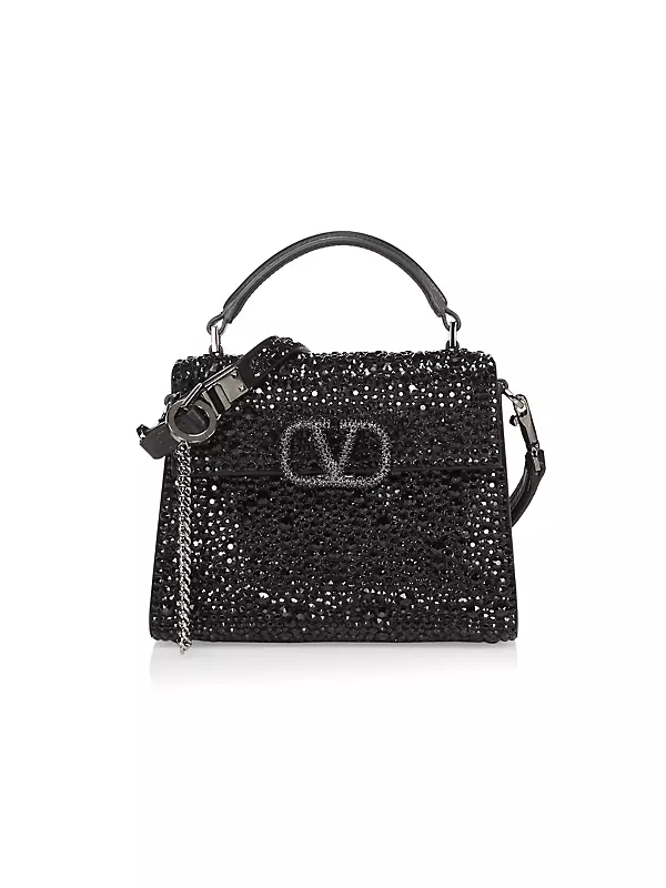 Valentino Garavani Vsling Leather Mini Bag - Black