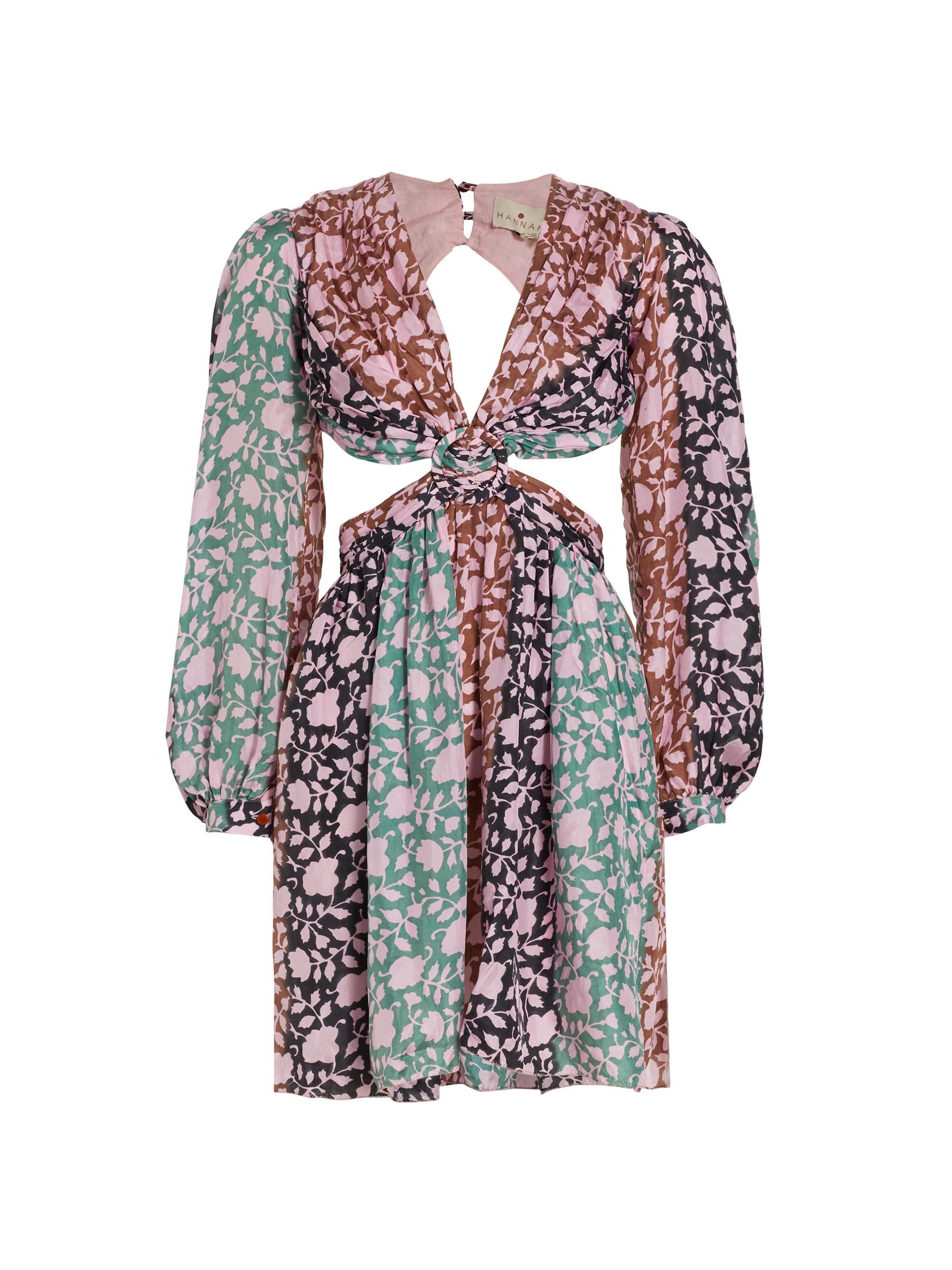 Hannah Artwear Women's Mia Cut-Out Minidress - Shiva