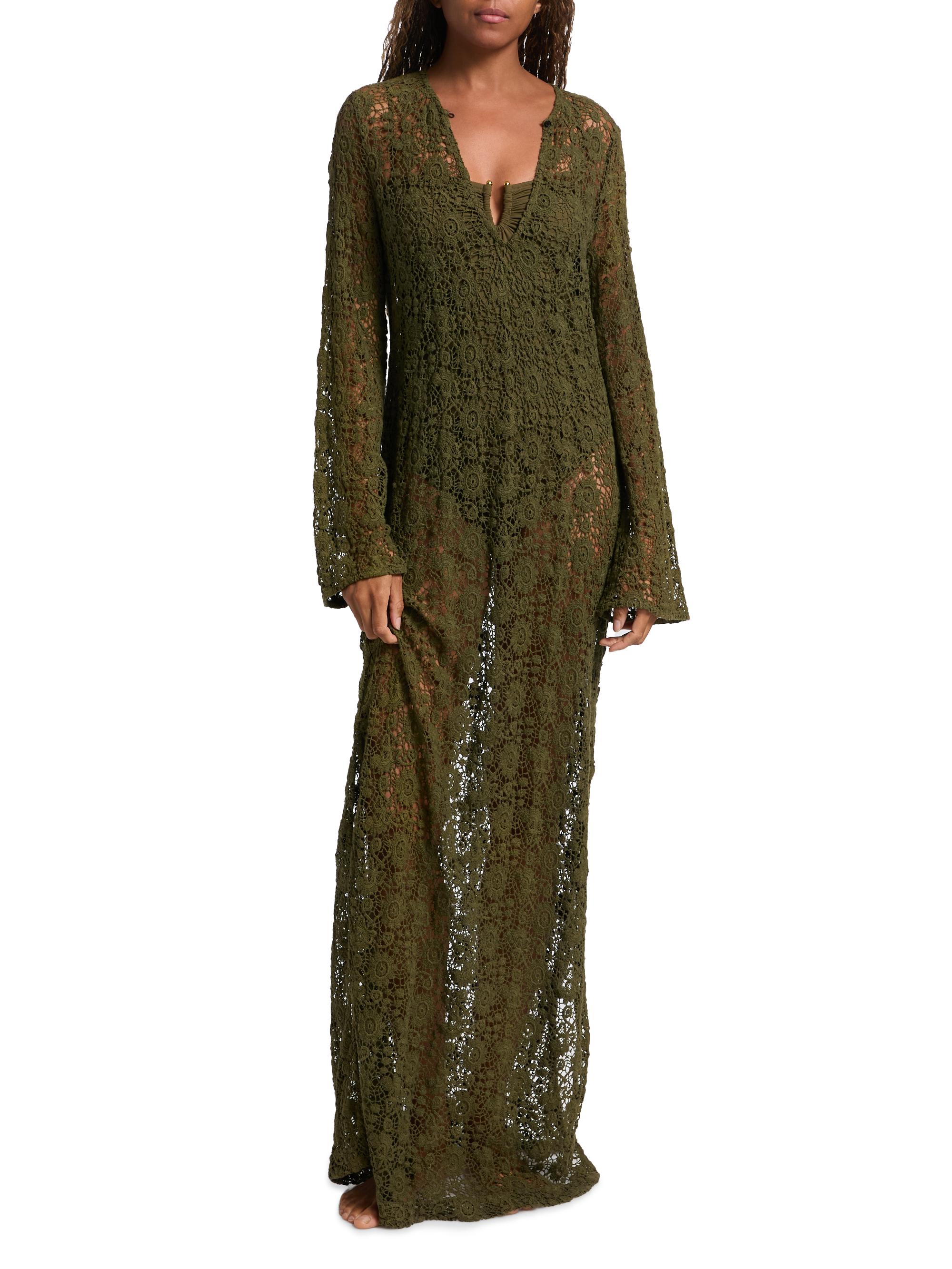 Nili Lotan Della Lace Maxi Dress | Saks Fifth Avenue