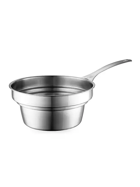 2 Pack Stainless Steel Double Boiler Pot with Heat Resistant