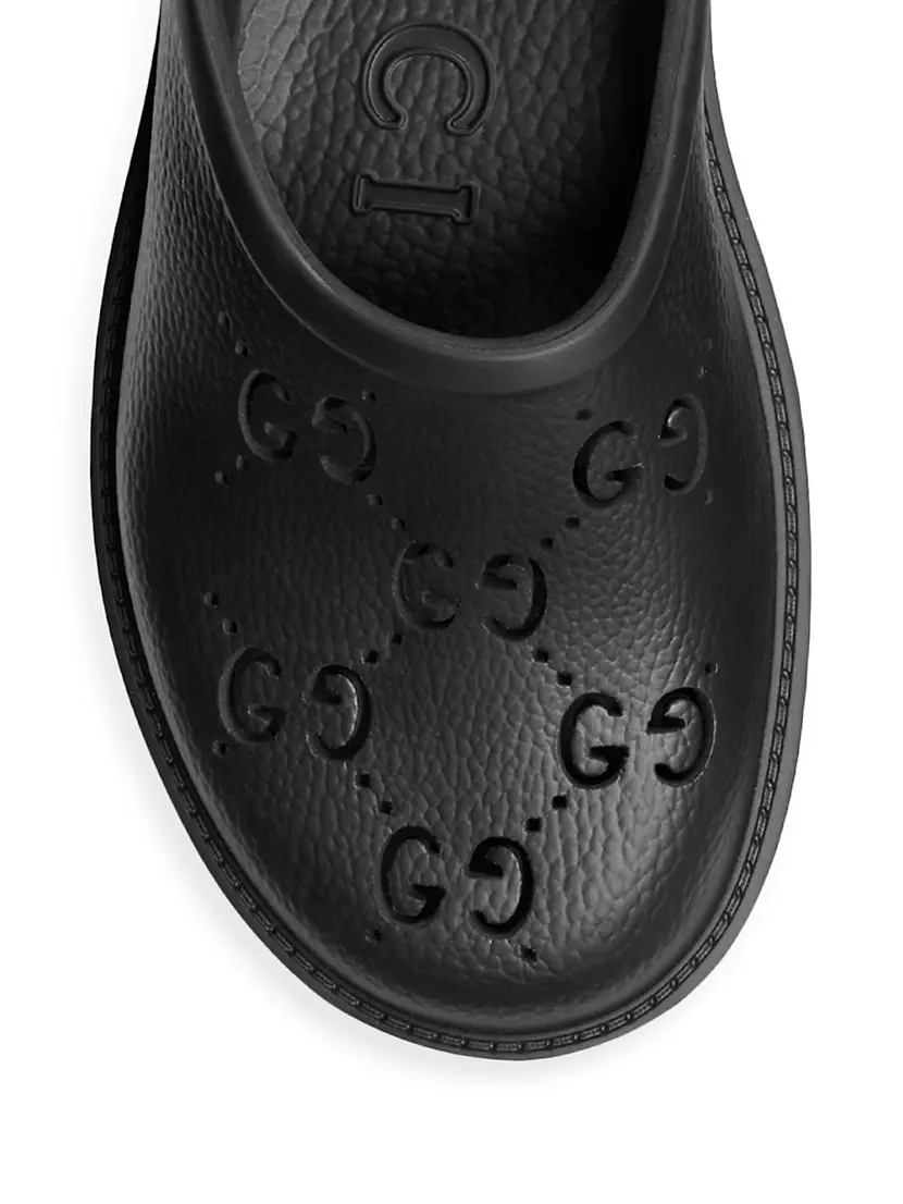 Gucci Women's Platform Perforated G Sandal