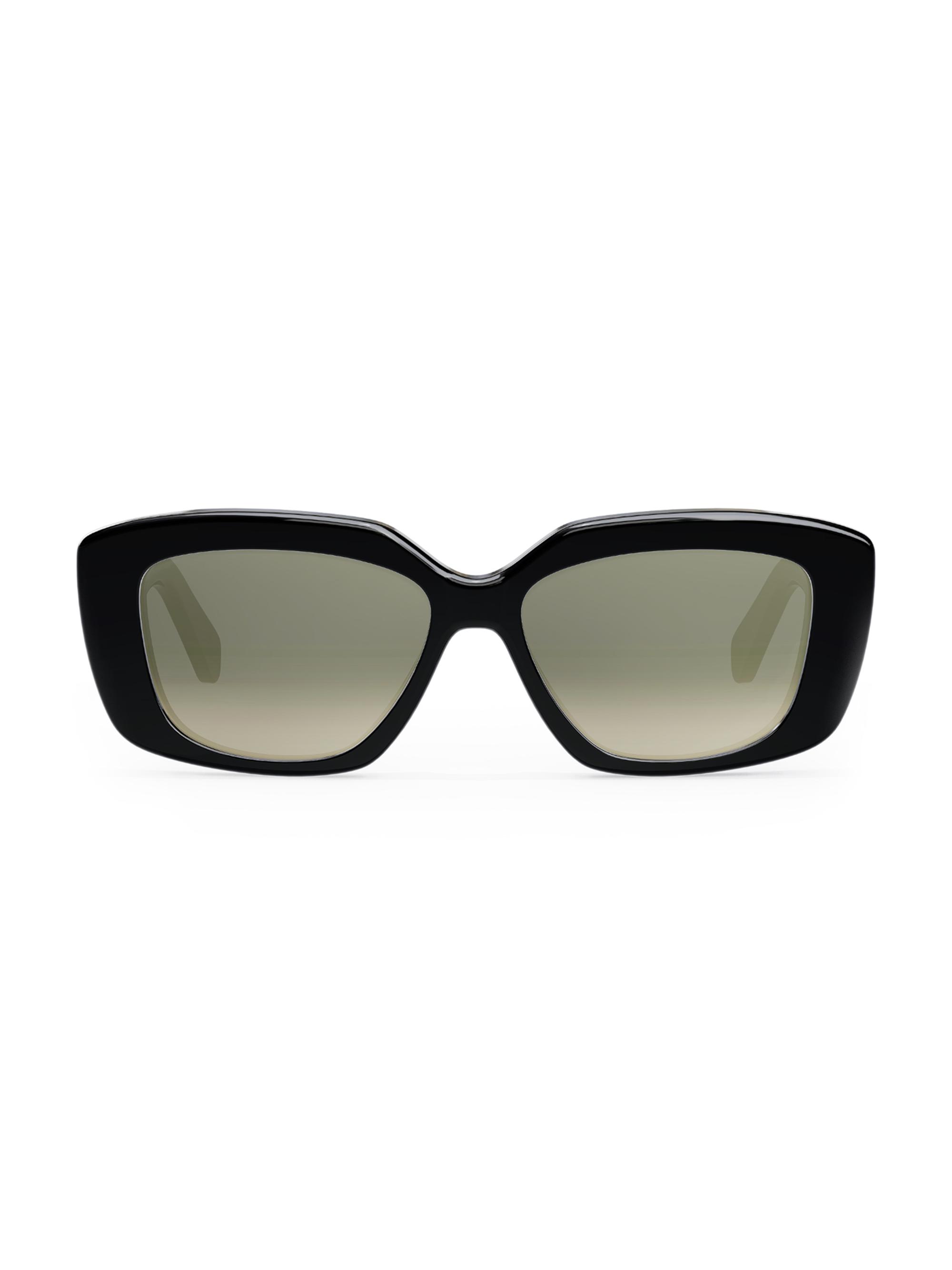 CELINE Triomphe 55MM Rectangular Sunglasses | Saks Fifth Avenue