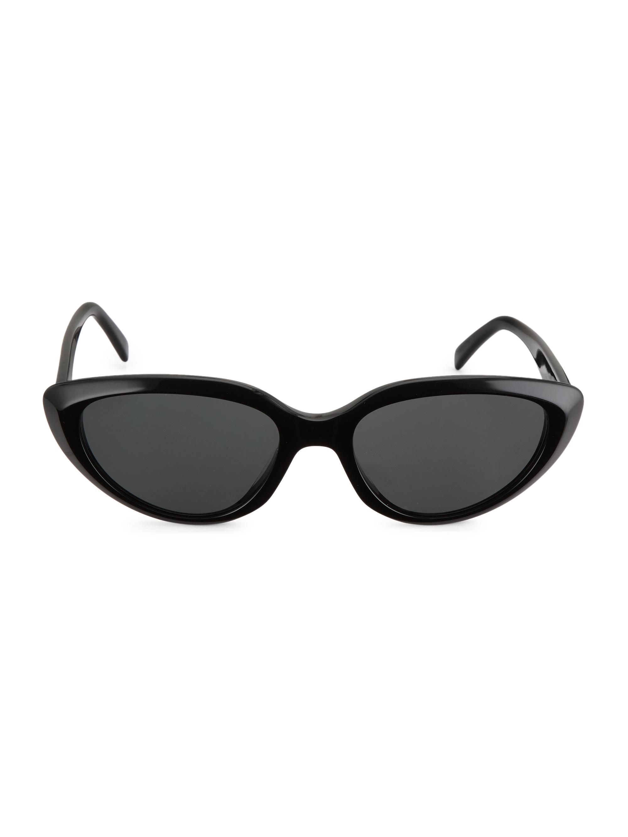 CELINE Women's 55MM Cat-Eye Sunglasses - Black