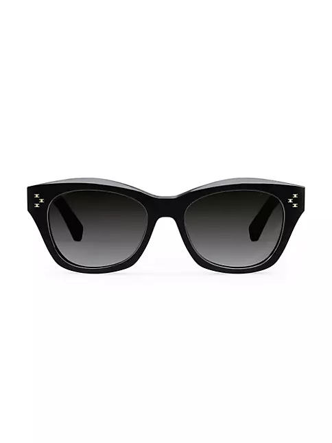 Celine 55mm Cat Eye Sunglasses Black
