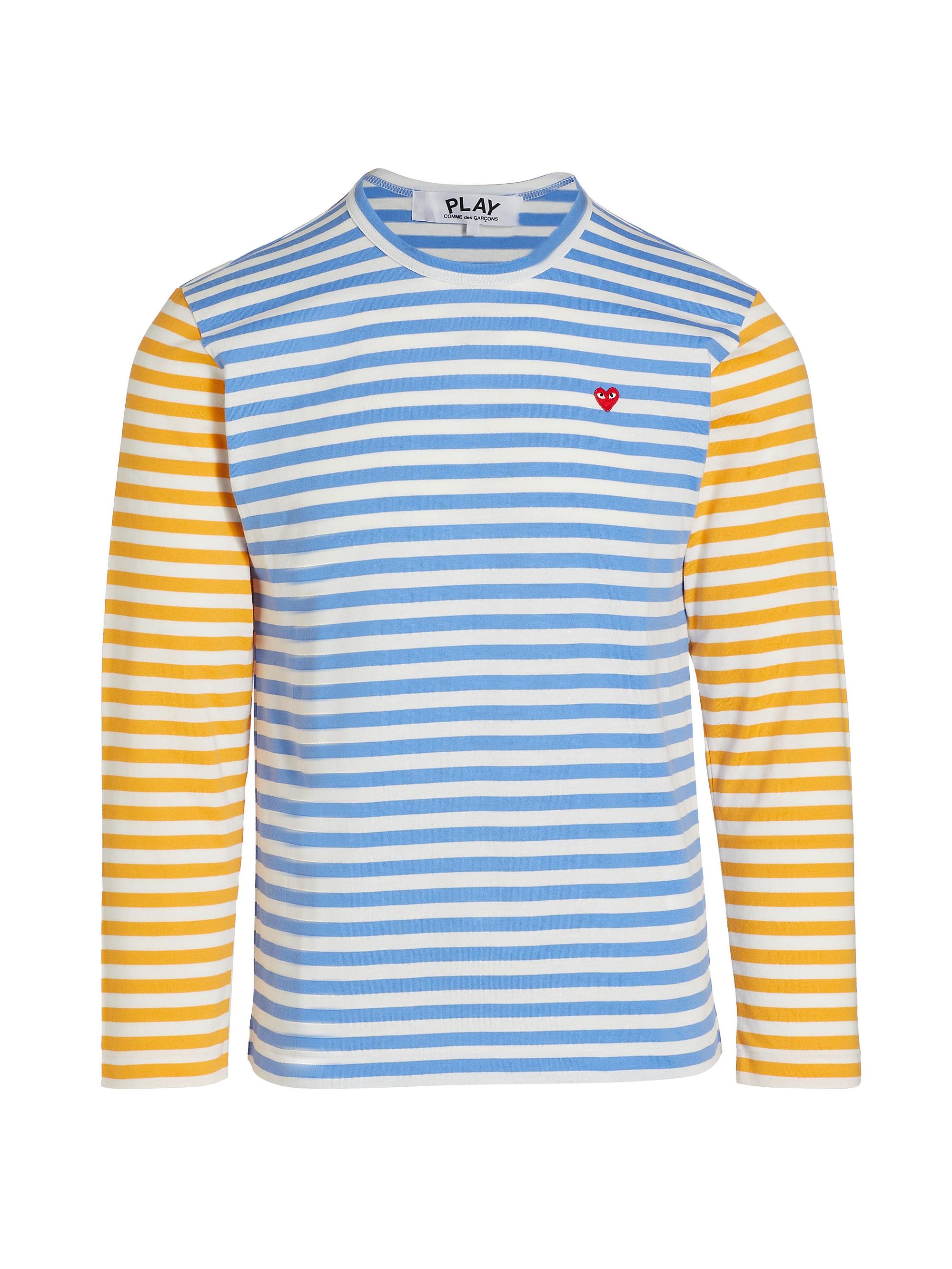 Comme des Garçons PLAY Multicolor Striped Long-Sleeve Shirt | Saks