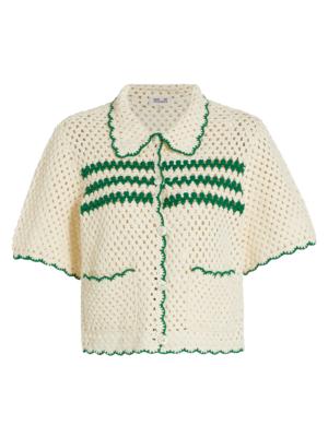 Baum und Pferdgarten Cayley Crocheted Cotton Top