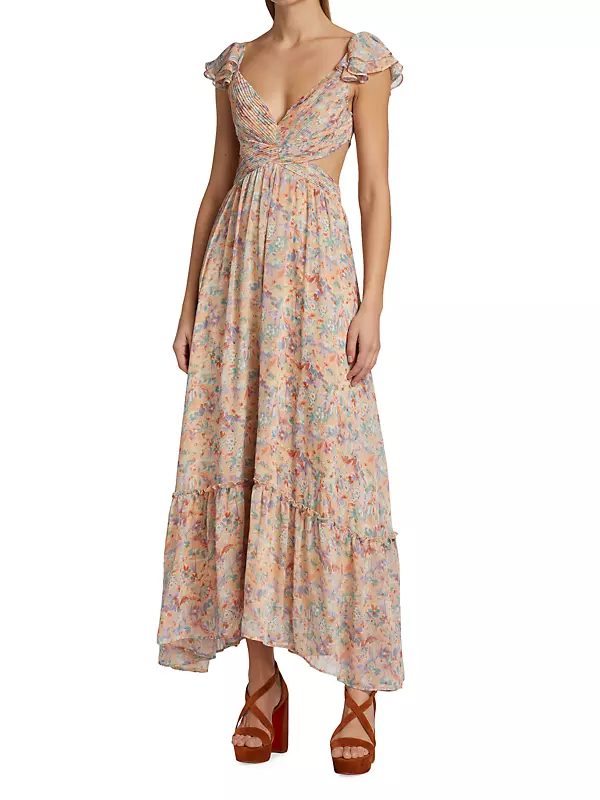 Primrose Floral-Print Maxi Dress