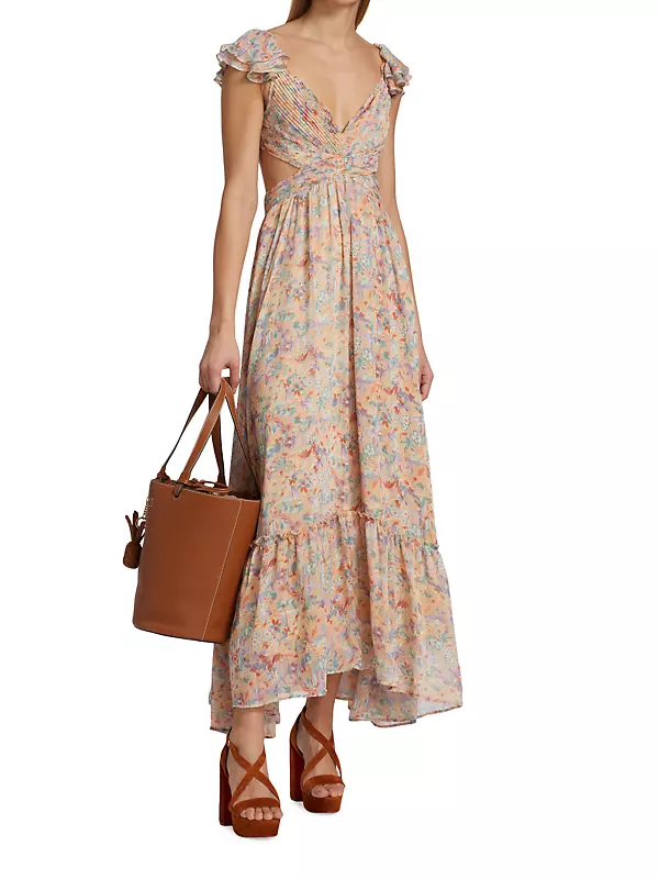 Primrose Floral-Print Maxi Dress