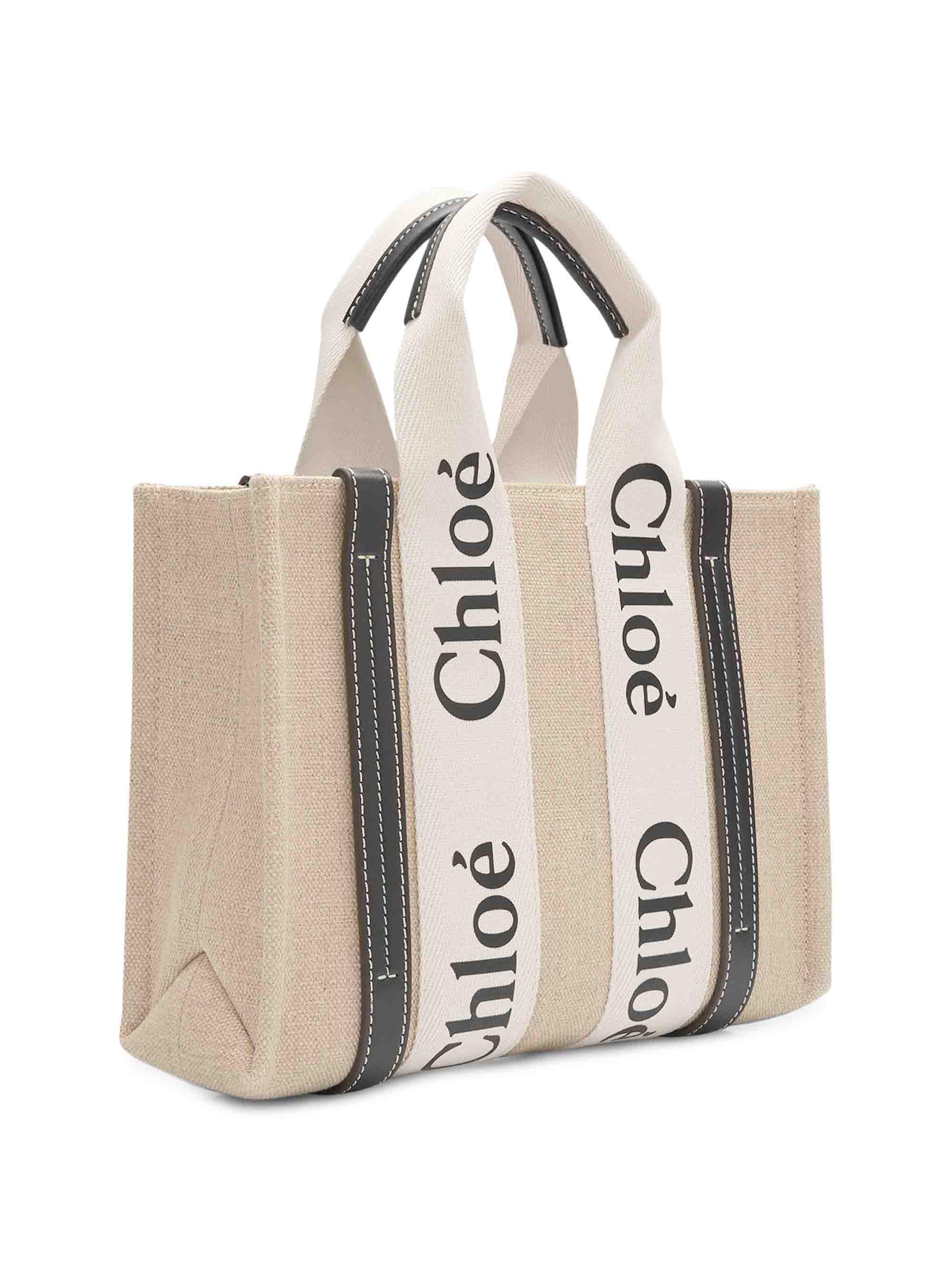 Chloe (クロエ) WOODY SMALL TOTE ⭐︎ Chloé Woody Small Logo Tote | Saks Fifth Avenue