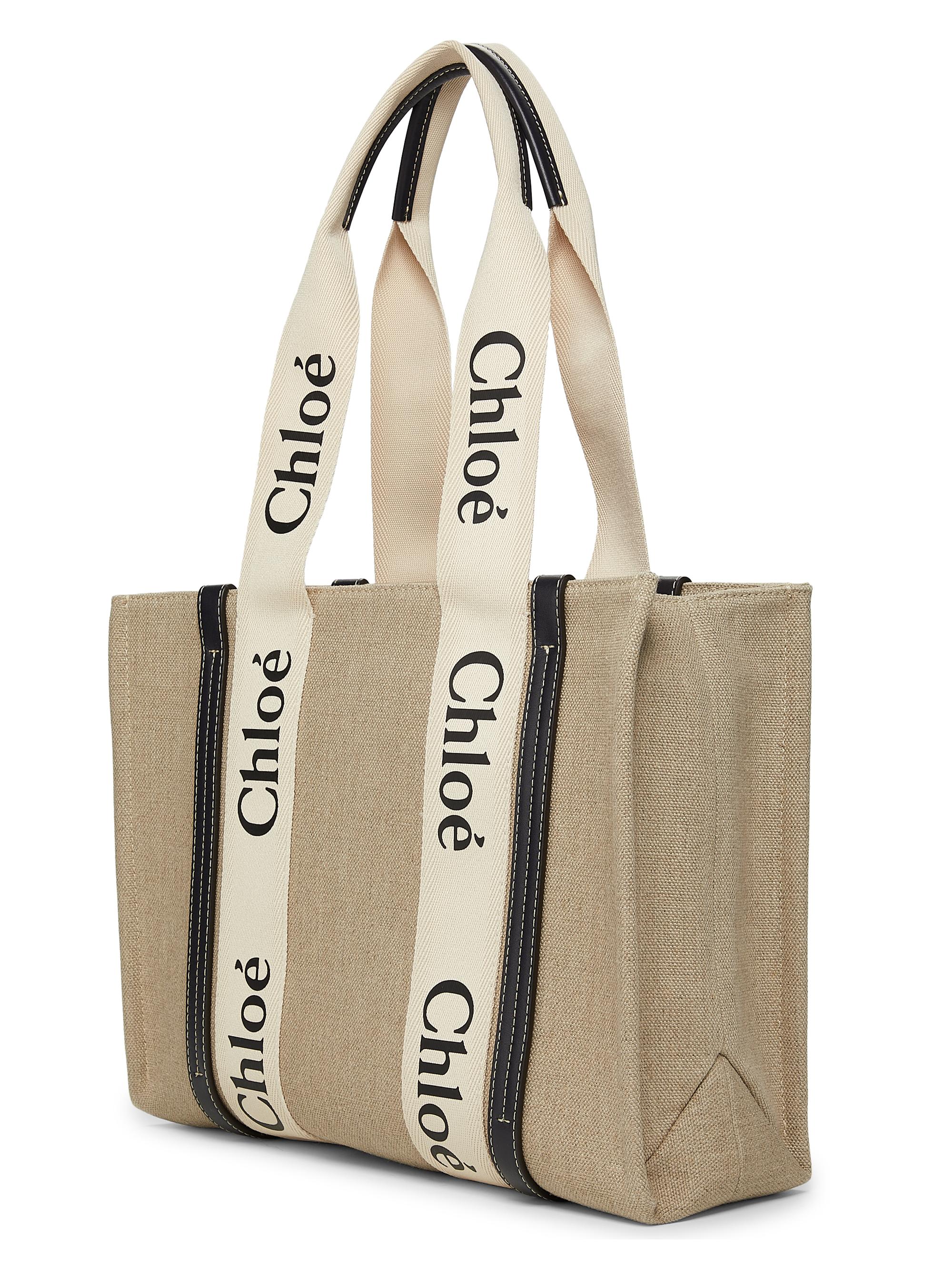 Chloé Woody Medium Logo Tote | Saks Fifth Avenue