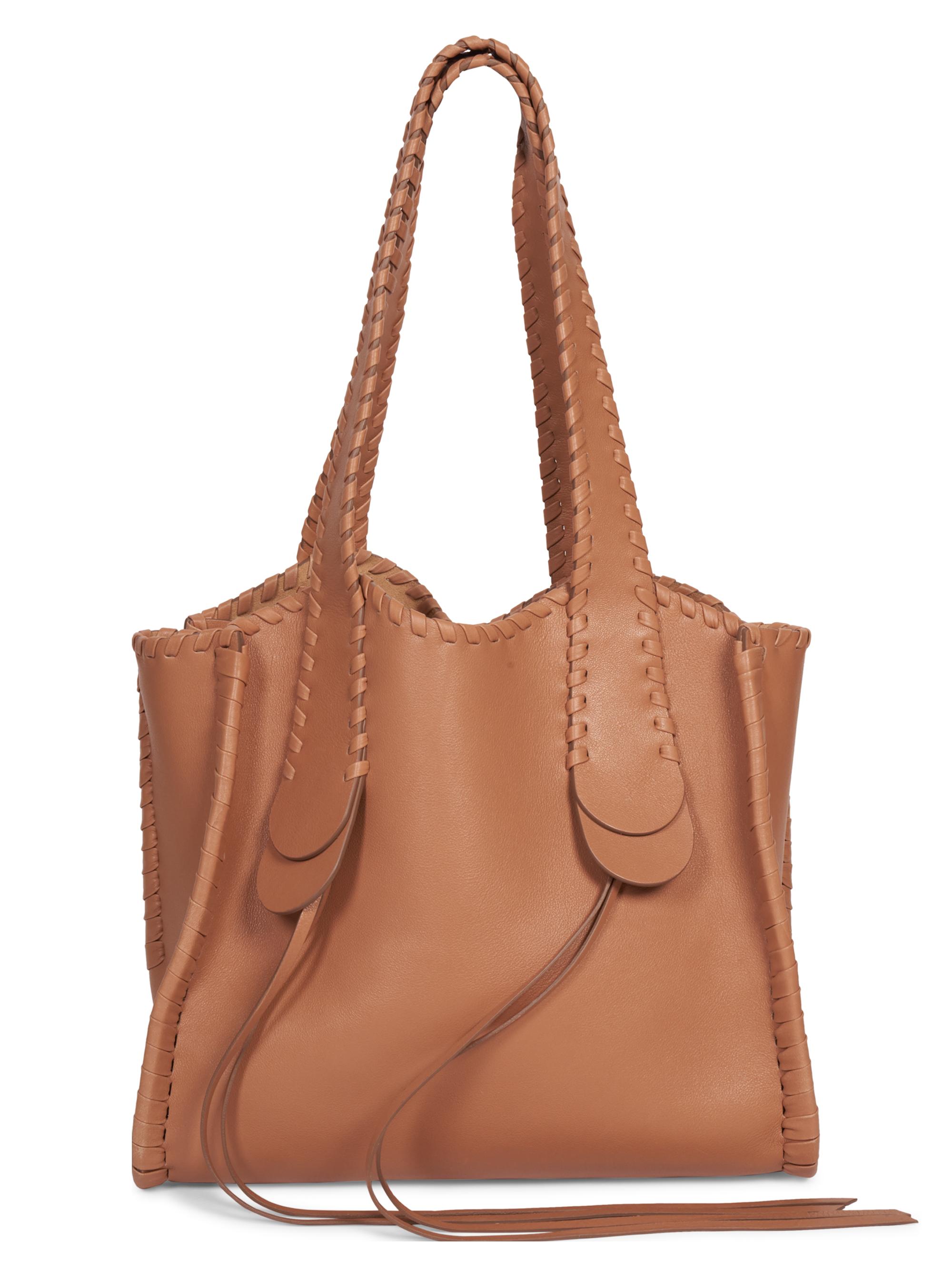 Chloé Medium Mony Whipstitch Leather Tote | Saks Fifth Avenue