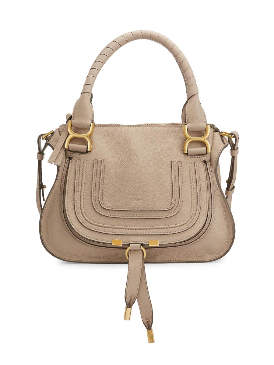 Chloé Small Marcie Leather Satchel Bag | Saks Fifth Avenue