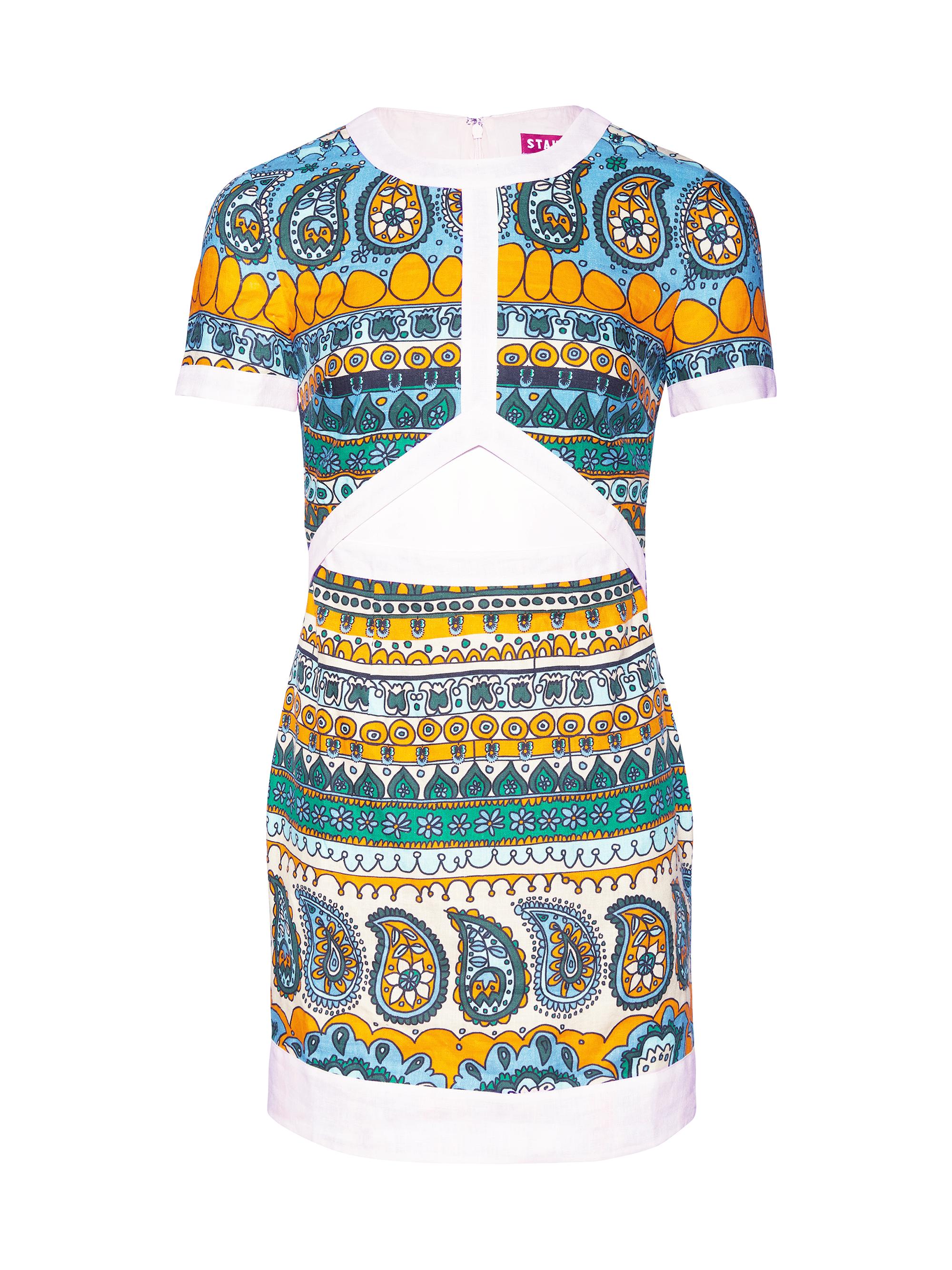 chinese dress ladies STAUD Amelie Linen Dress main image 1