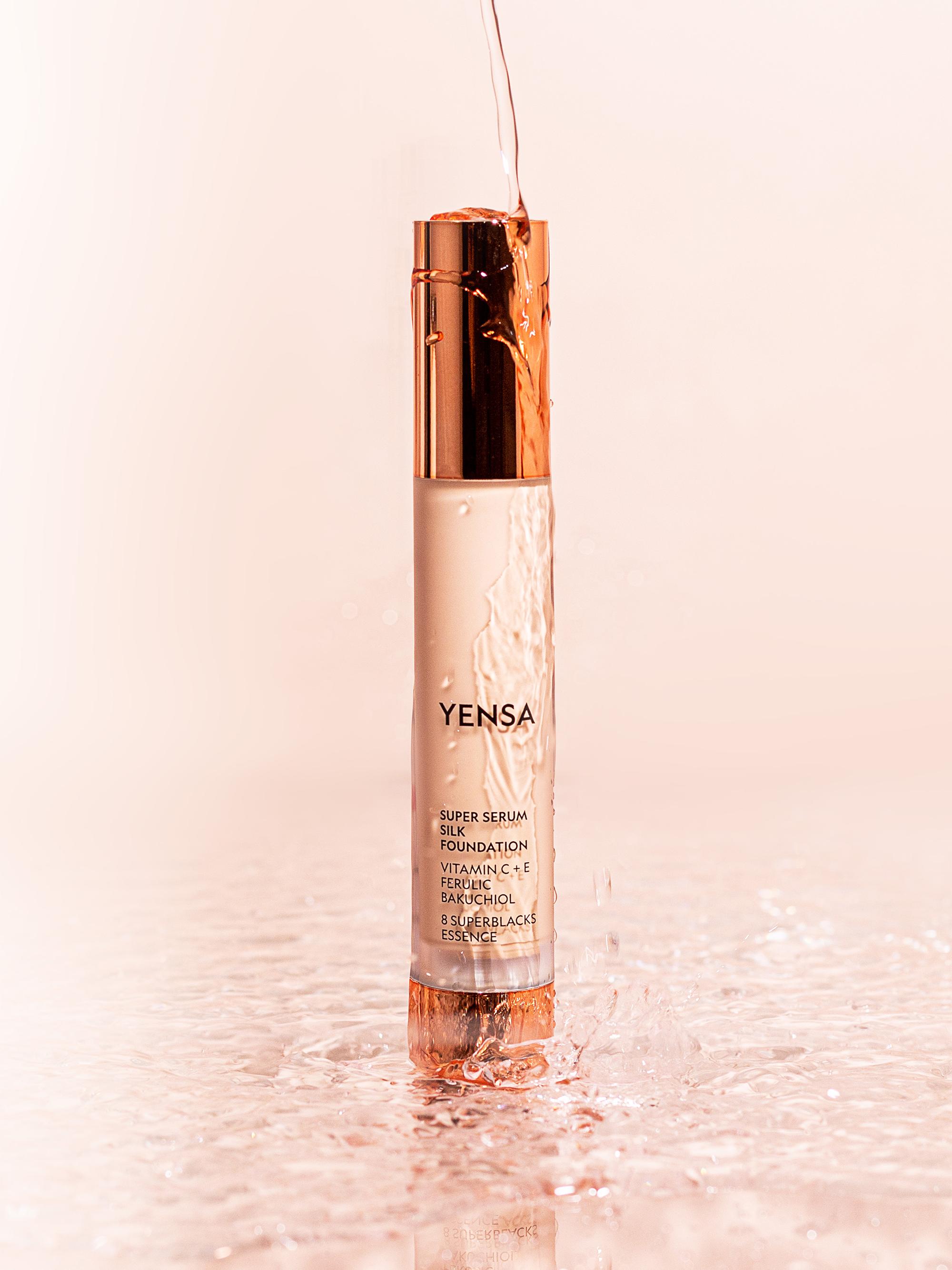 yensa silk serum foundation